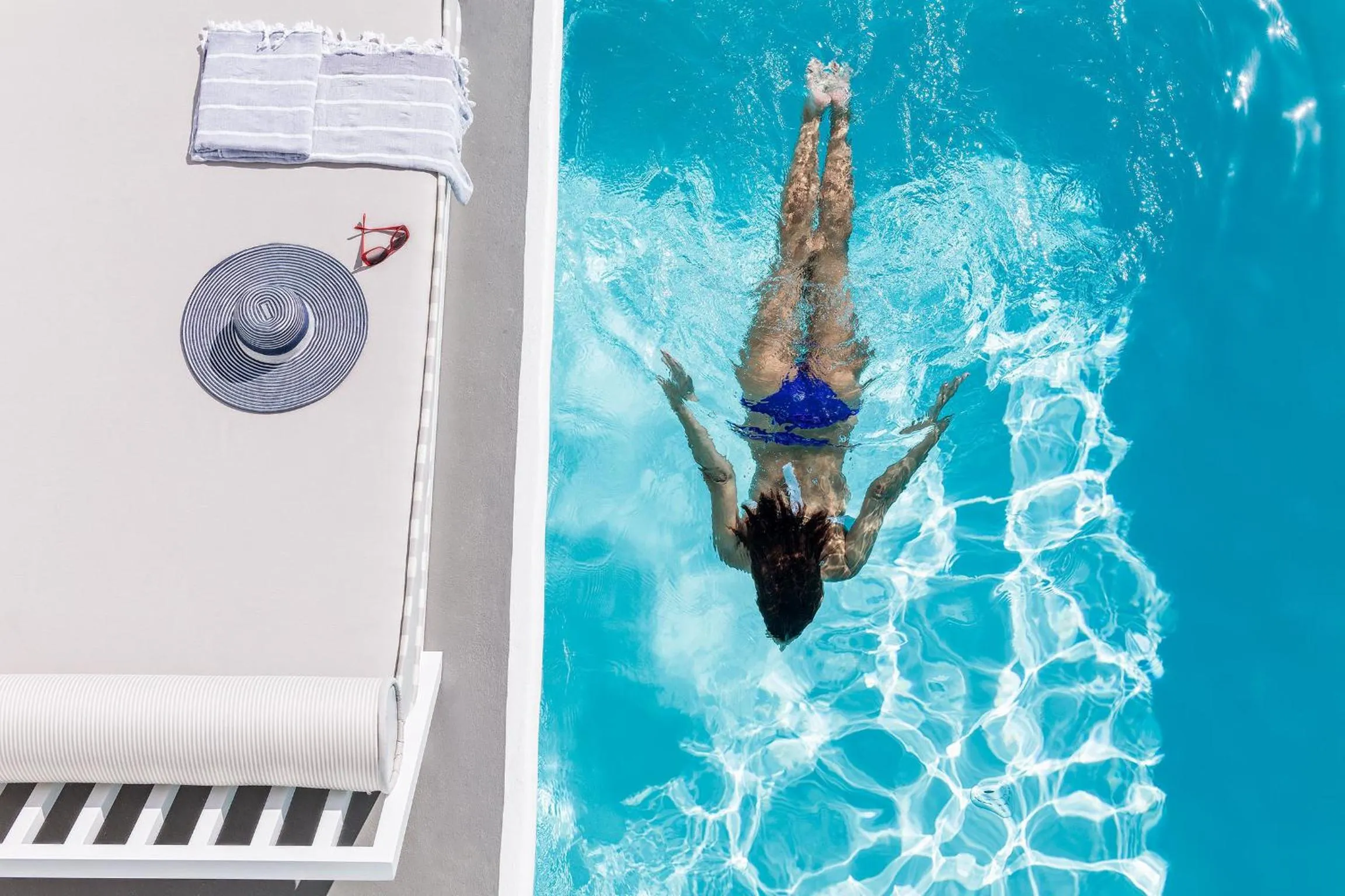 Swimming pool in Charisma Suites
