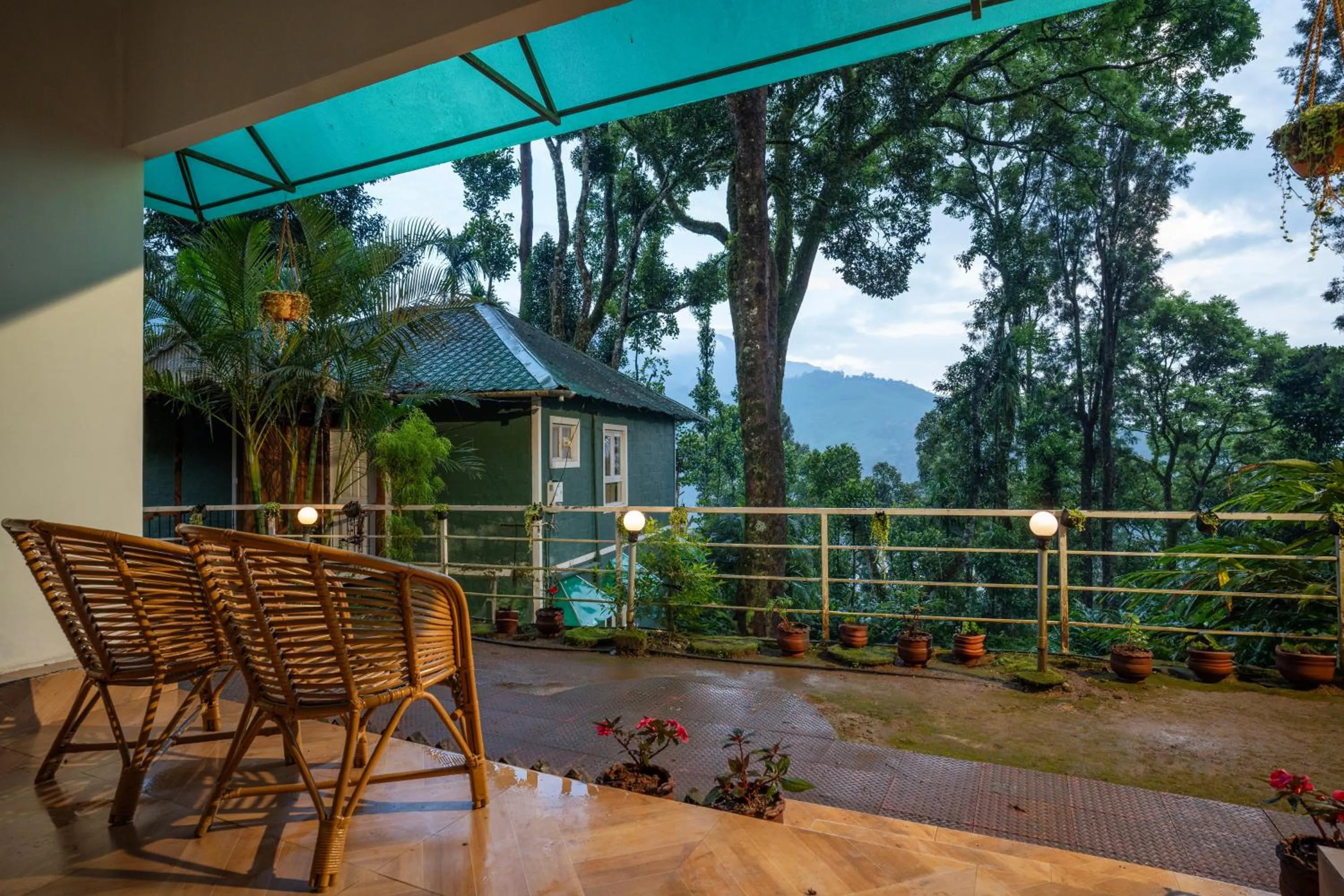 Patio in Blue Bells Resort By Maat Hotels