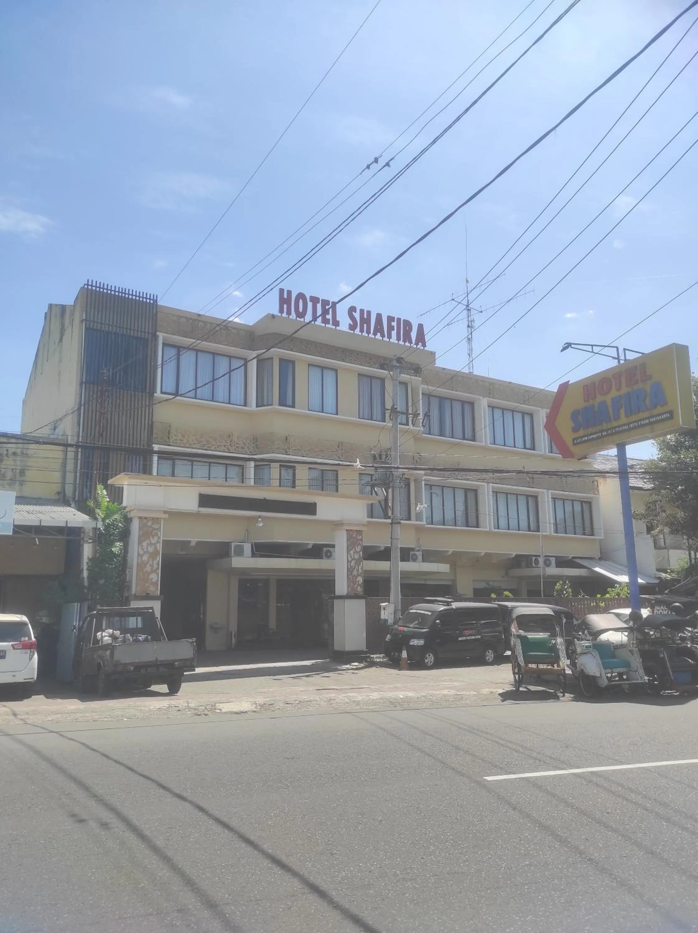 Property building in Shafira Hotel Yogyakarta