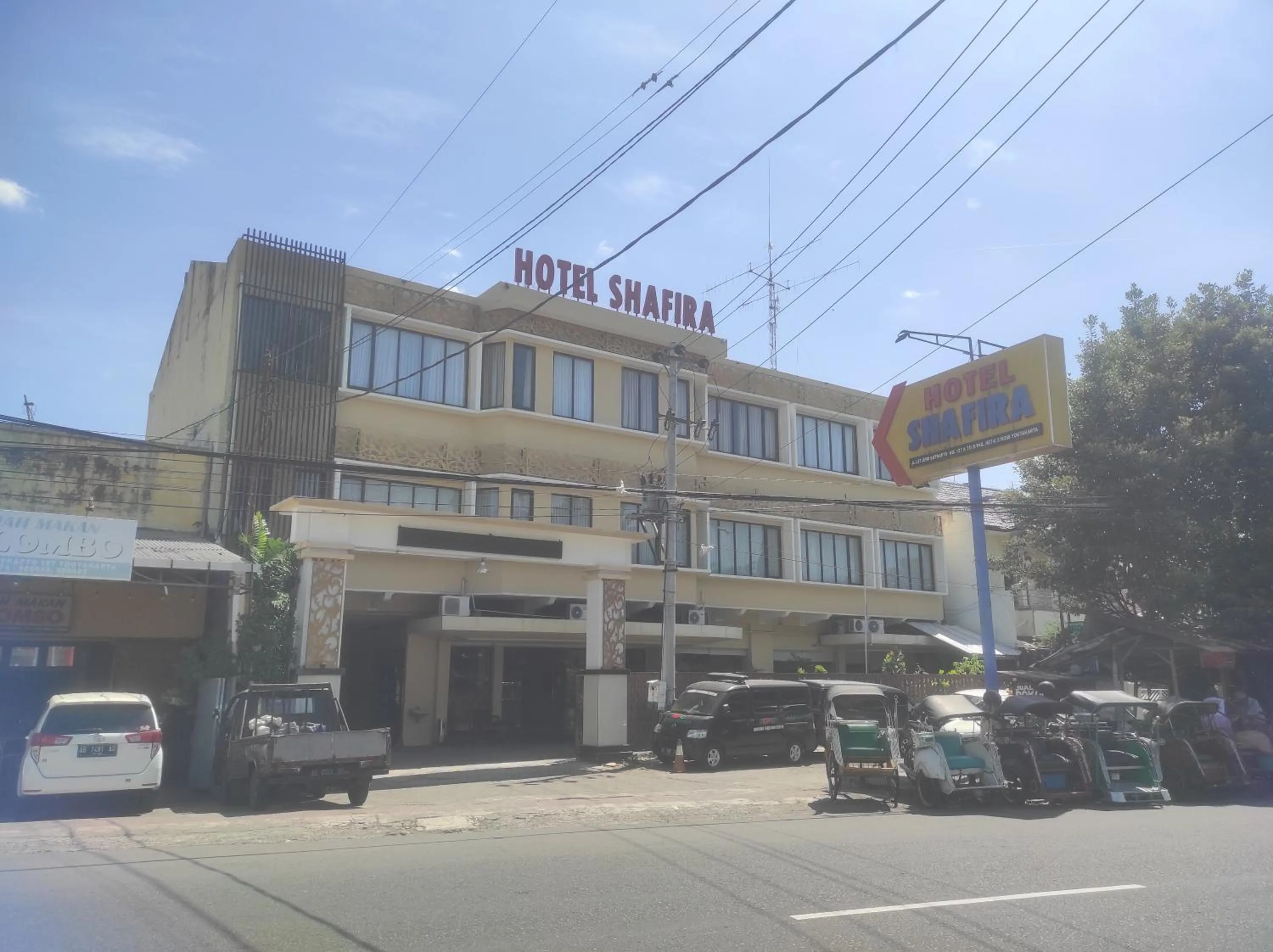 Property building in Shafira Hotel Yogyakarta