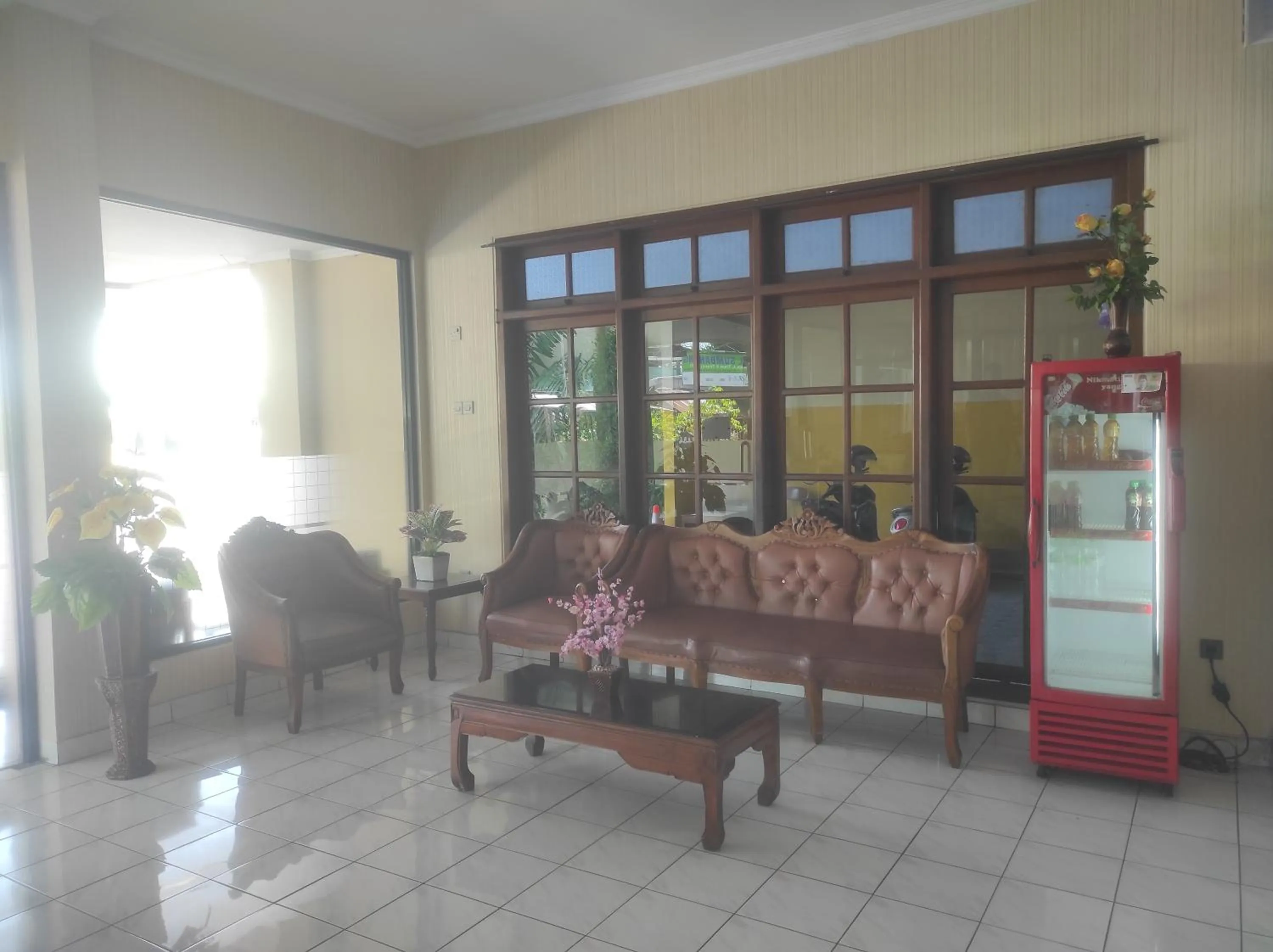 Seating area in Shafira Hotel Yogyakarta