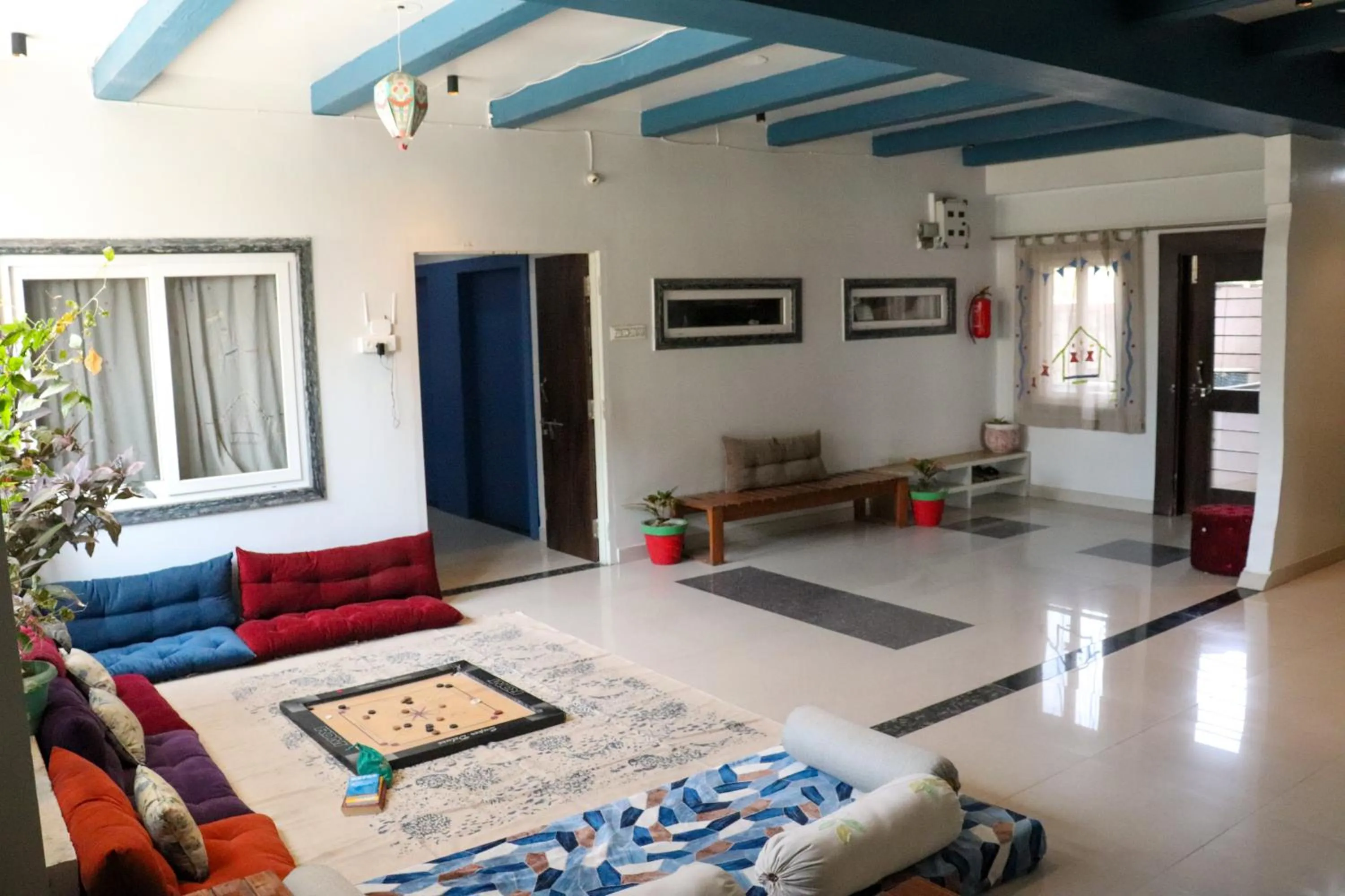 Living room in Blue Door