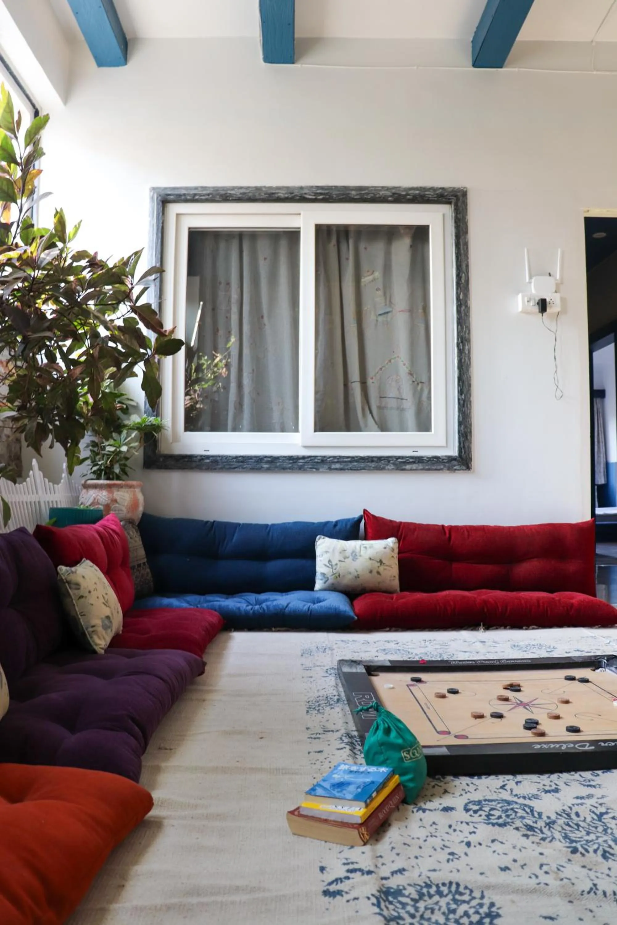 Living room in Blue Door