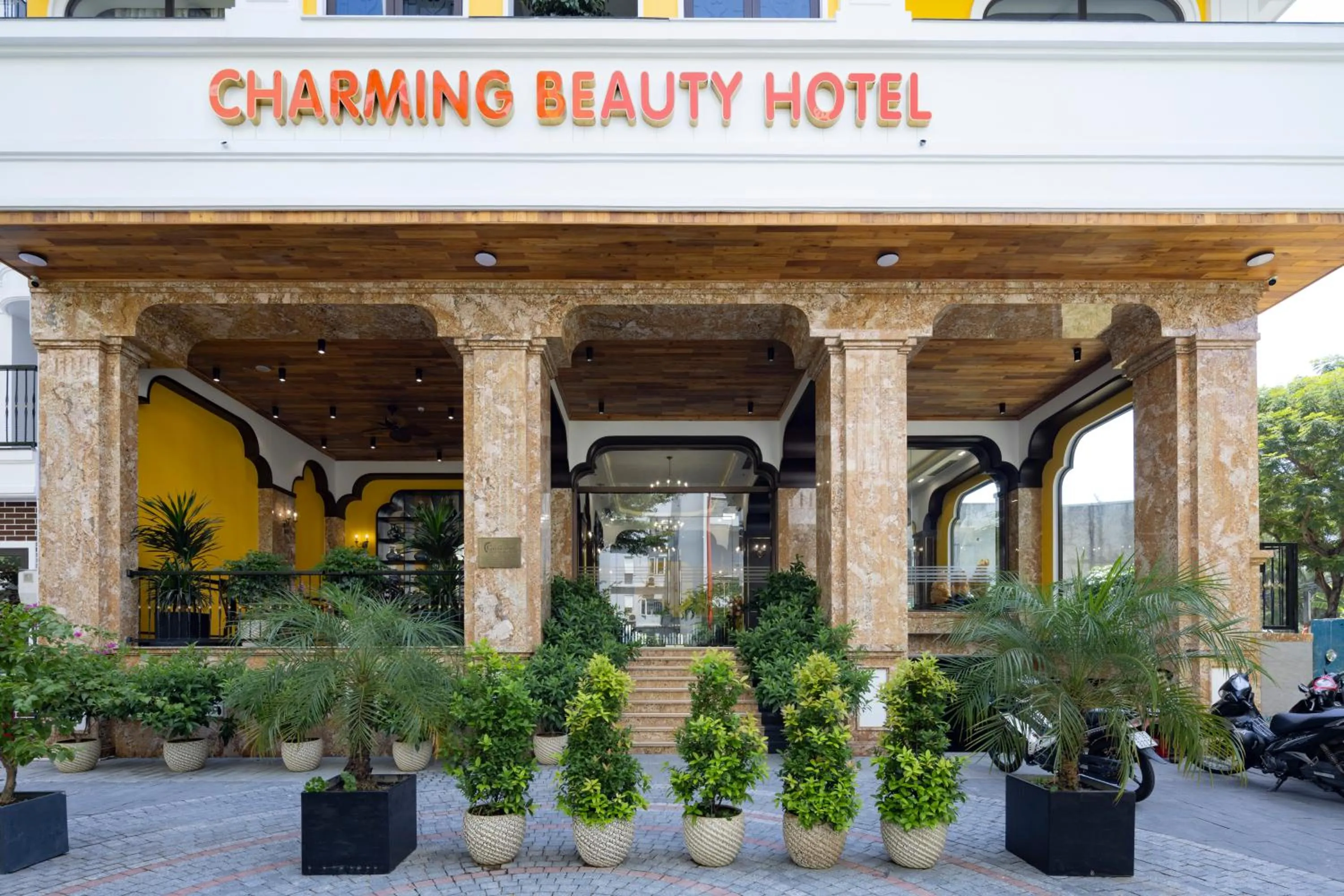 Property building in Charming beauty hotel