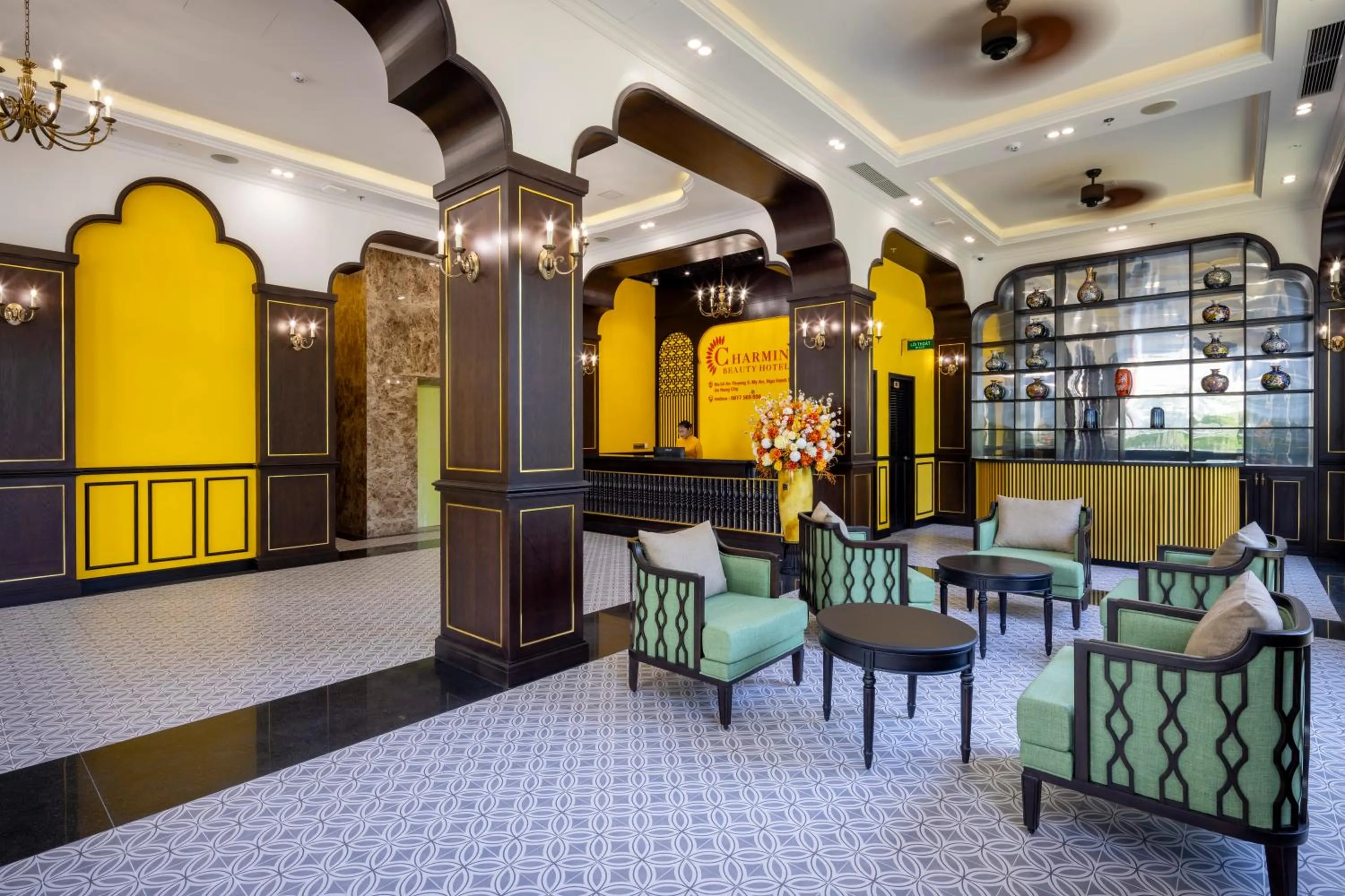 Seating area in Charming beauty hotel