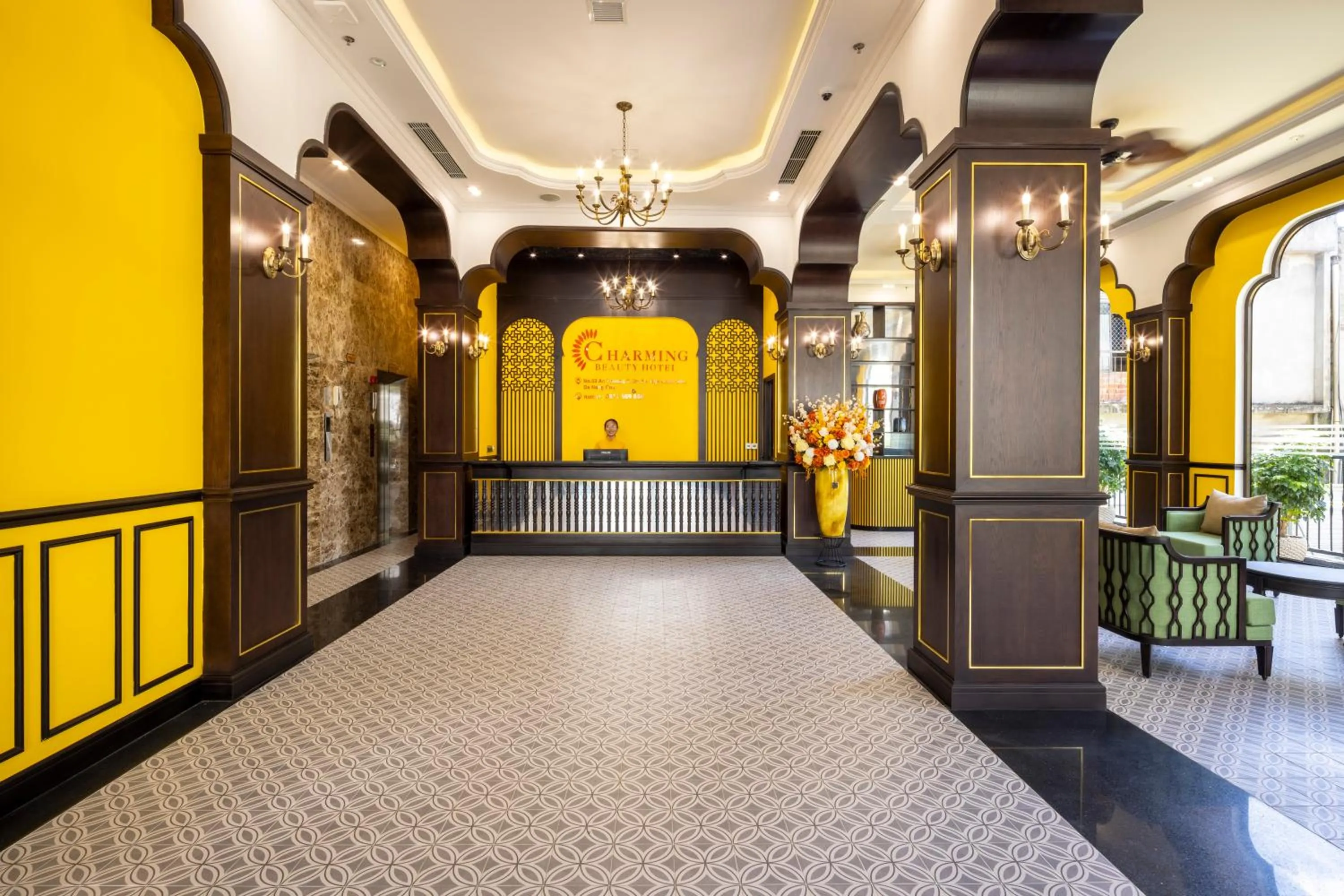 concierge in Charming beauty hotel