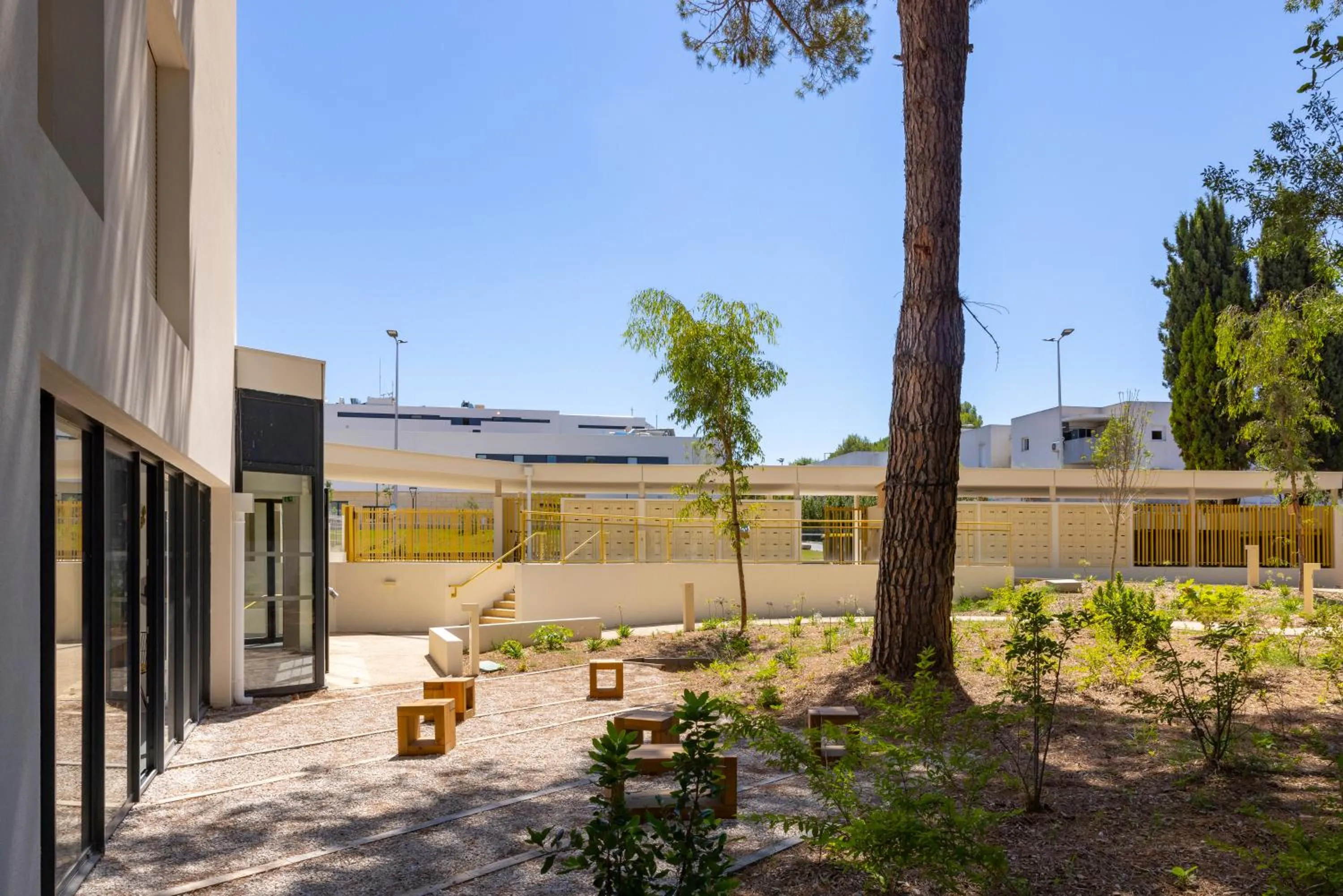 Garden in Apparteo Montpellier