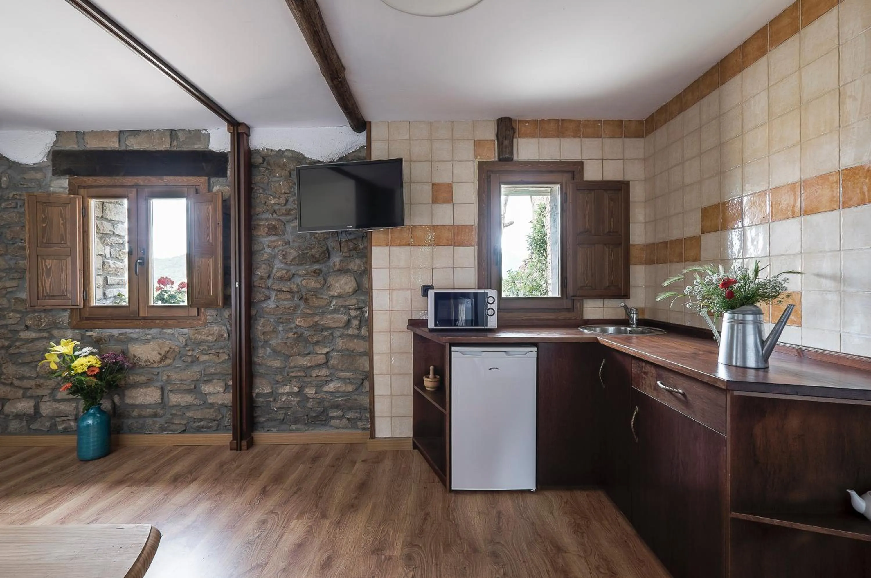 Kitchen or kitchenette in La Borda de Pastores