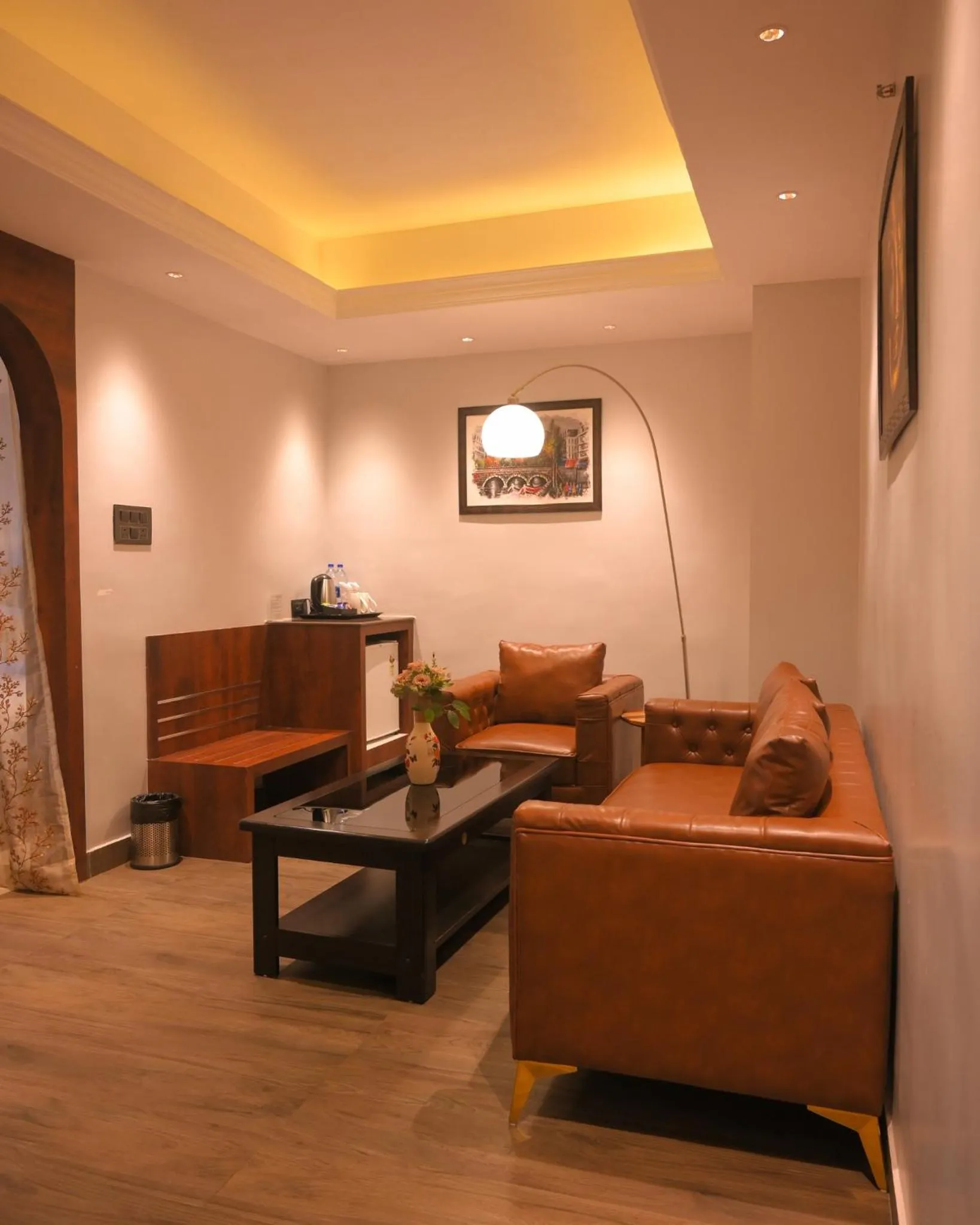 Living room in LUXUS INN