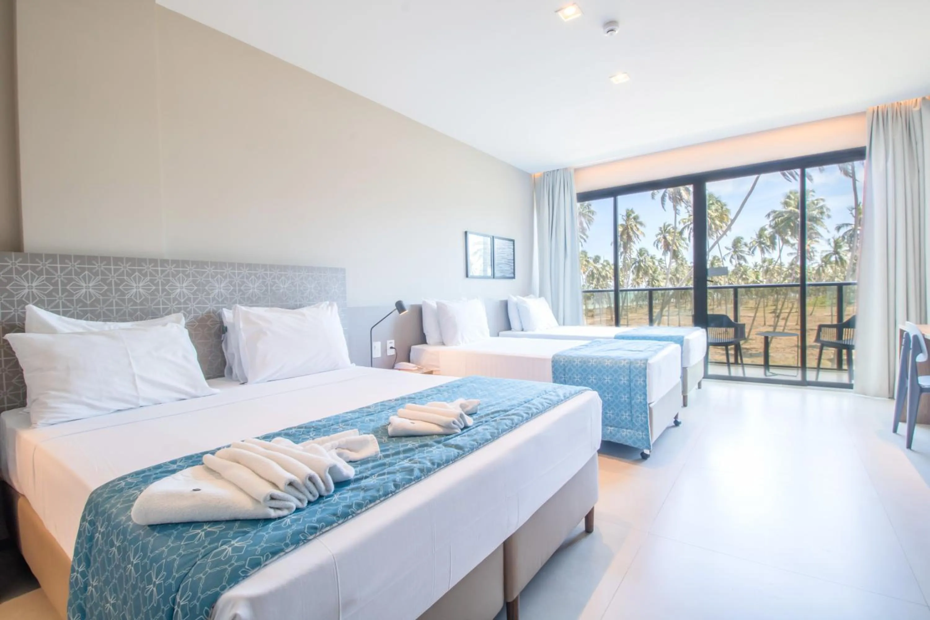 Bed in Maceio Mar Resort All Inclusive