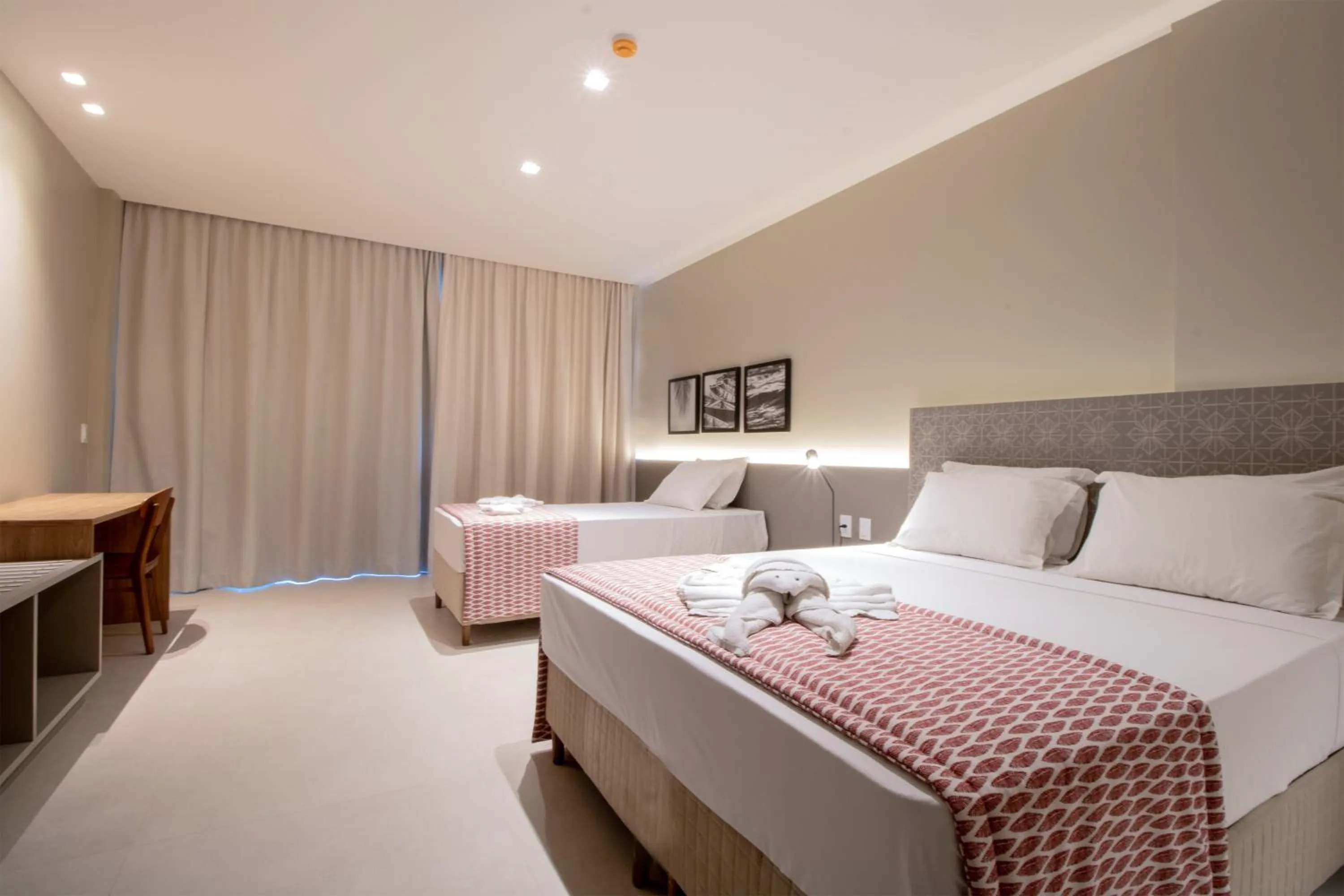 Bed in Maceio Mar Resort All Inclusive