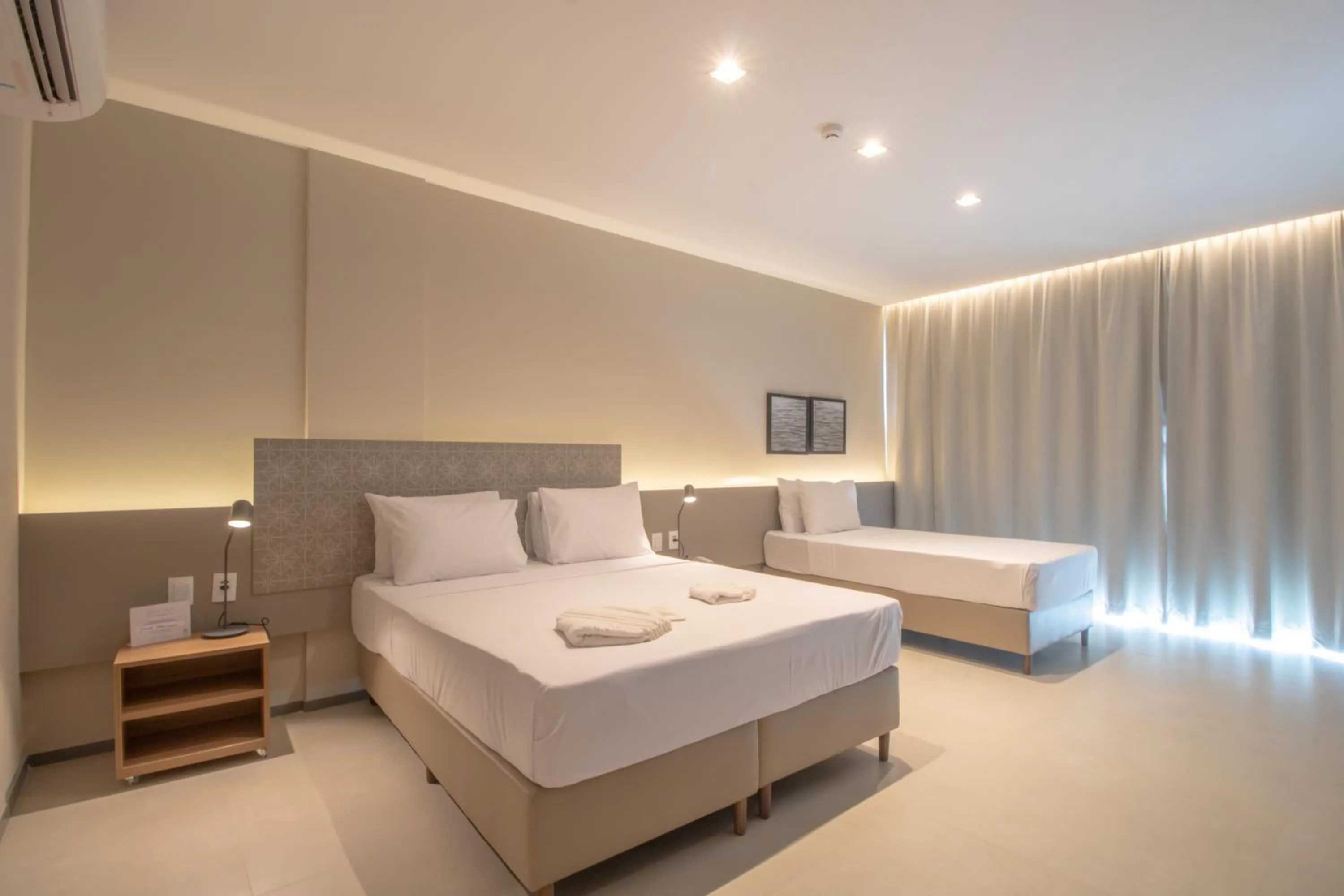 Bed in Maceio Mar Resort All Inclusive