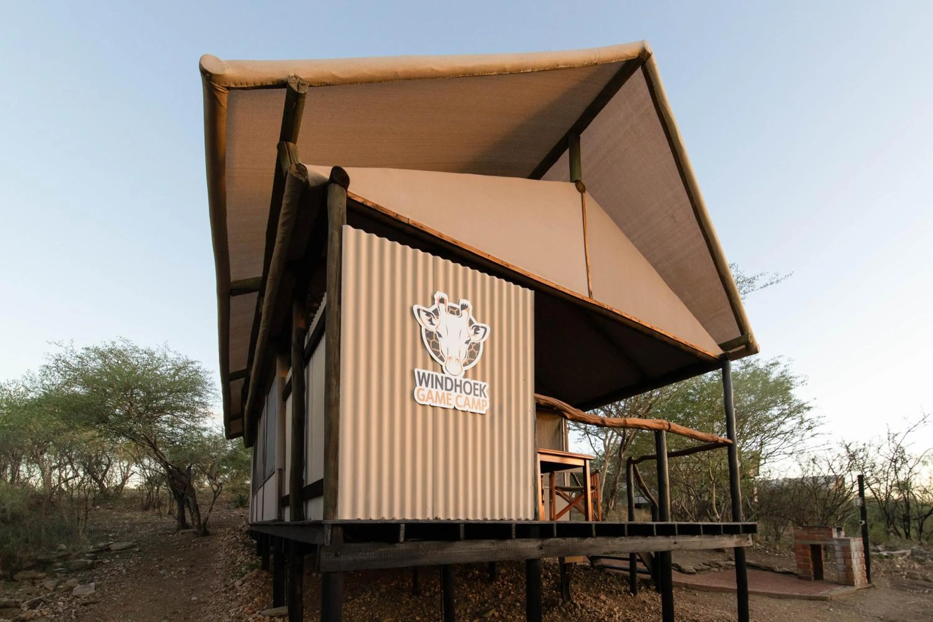 Property building in Windhoek Game Camp