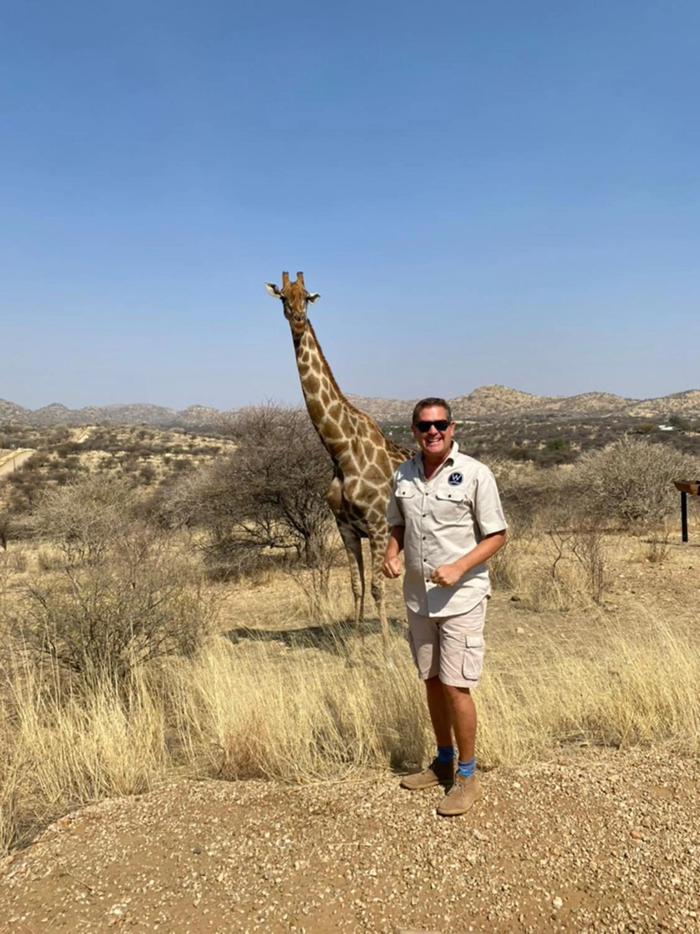 People in Windhoek Game Camp