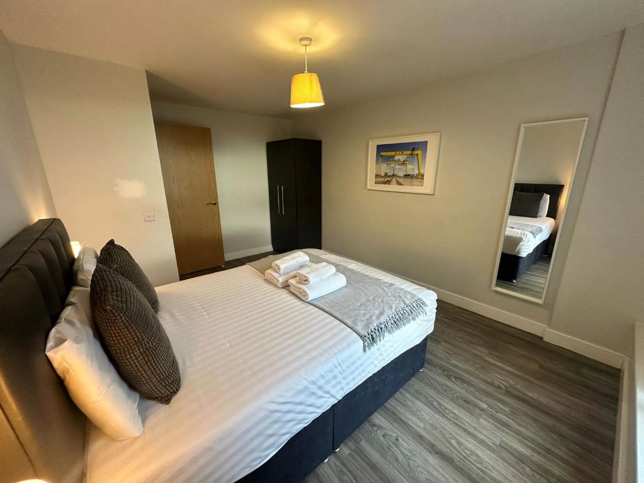Bed in Obel Apartments by Beehosting