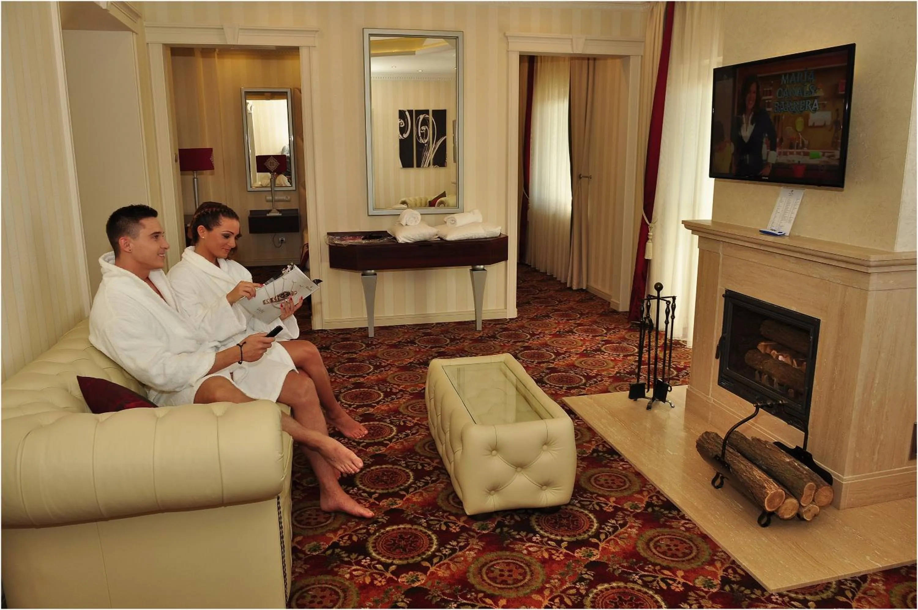 Guests in Arcanum Hotel