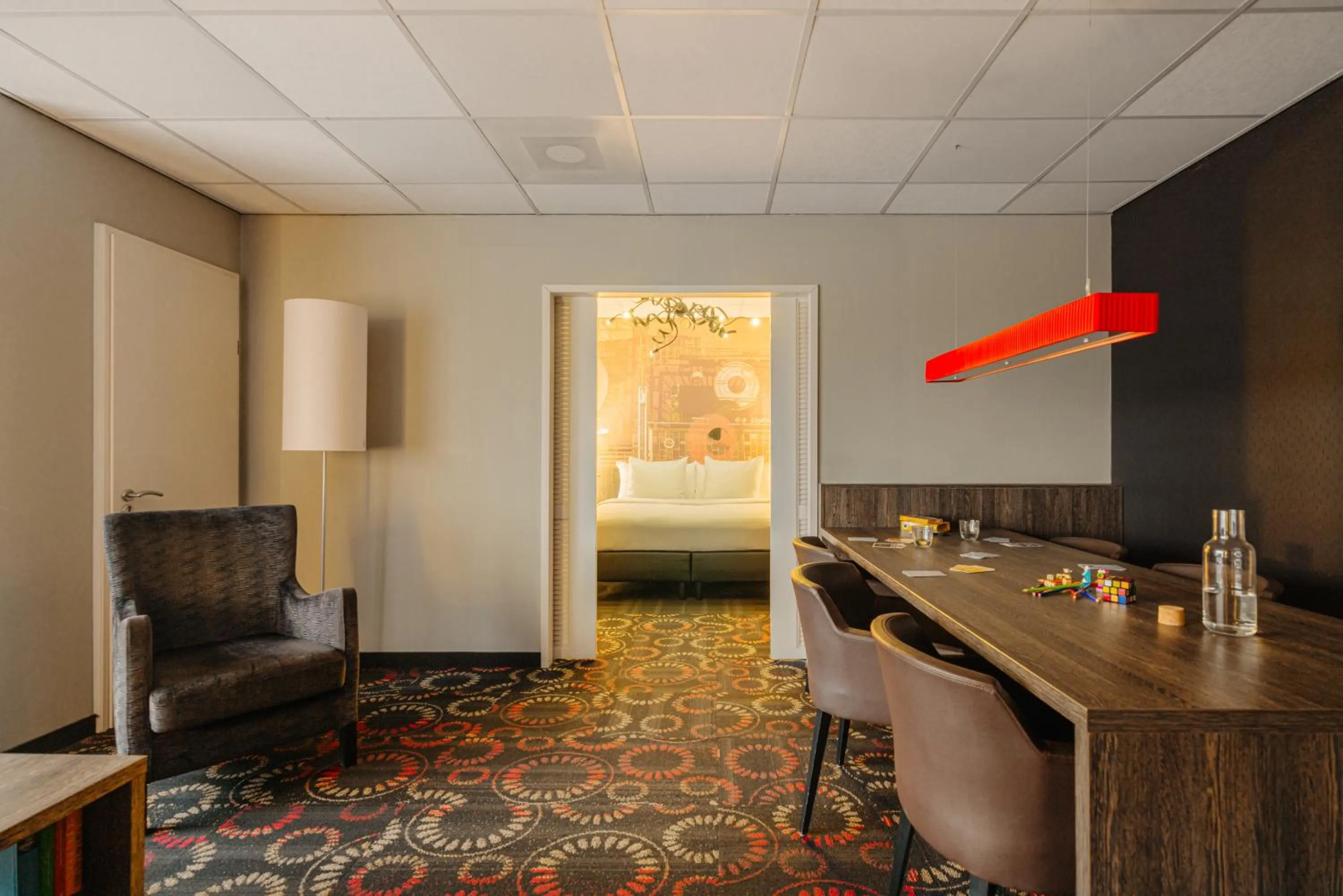 Bedroom in Crown Hotel Eindhoven Centre