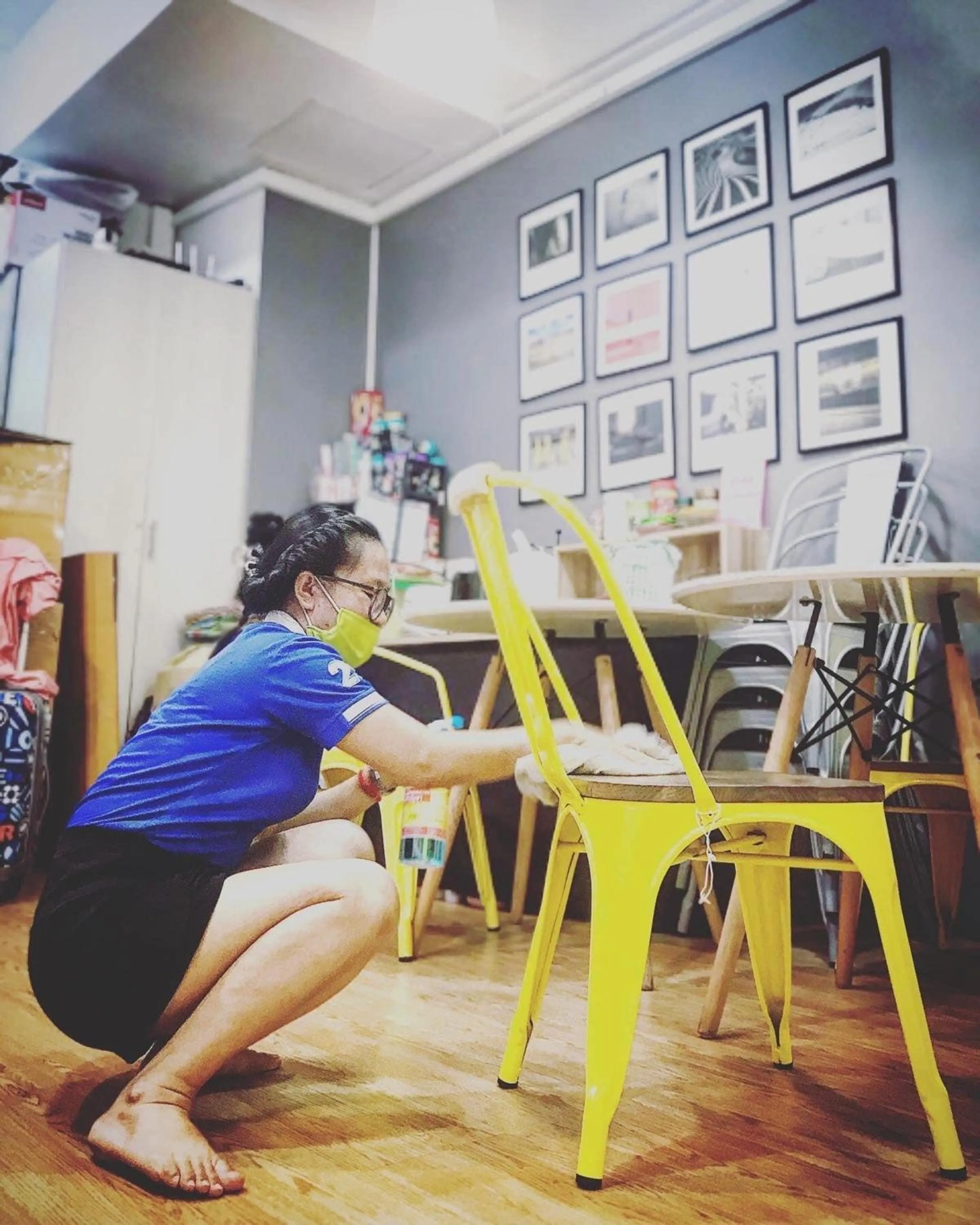 Lobby or reception in Micro Hostel