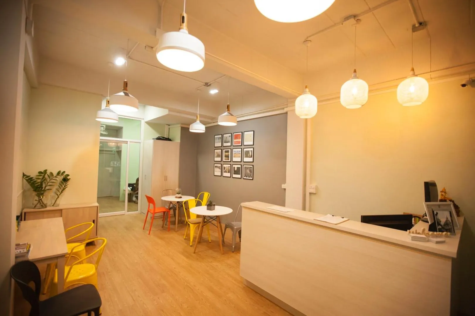 Lobby or reception in Micro Hostel