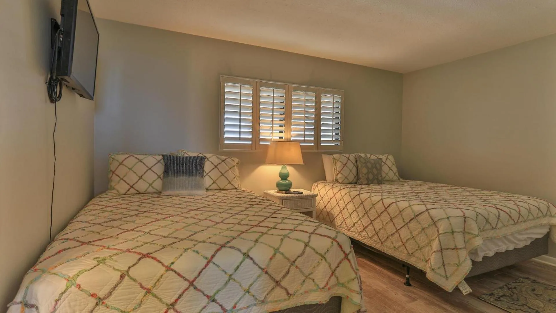 Bed in Aegean 210 - Updated 2 Bedroom 2 Bath at the Aegean