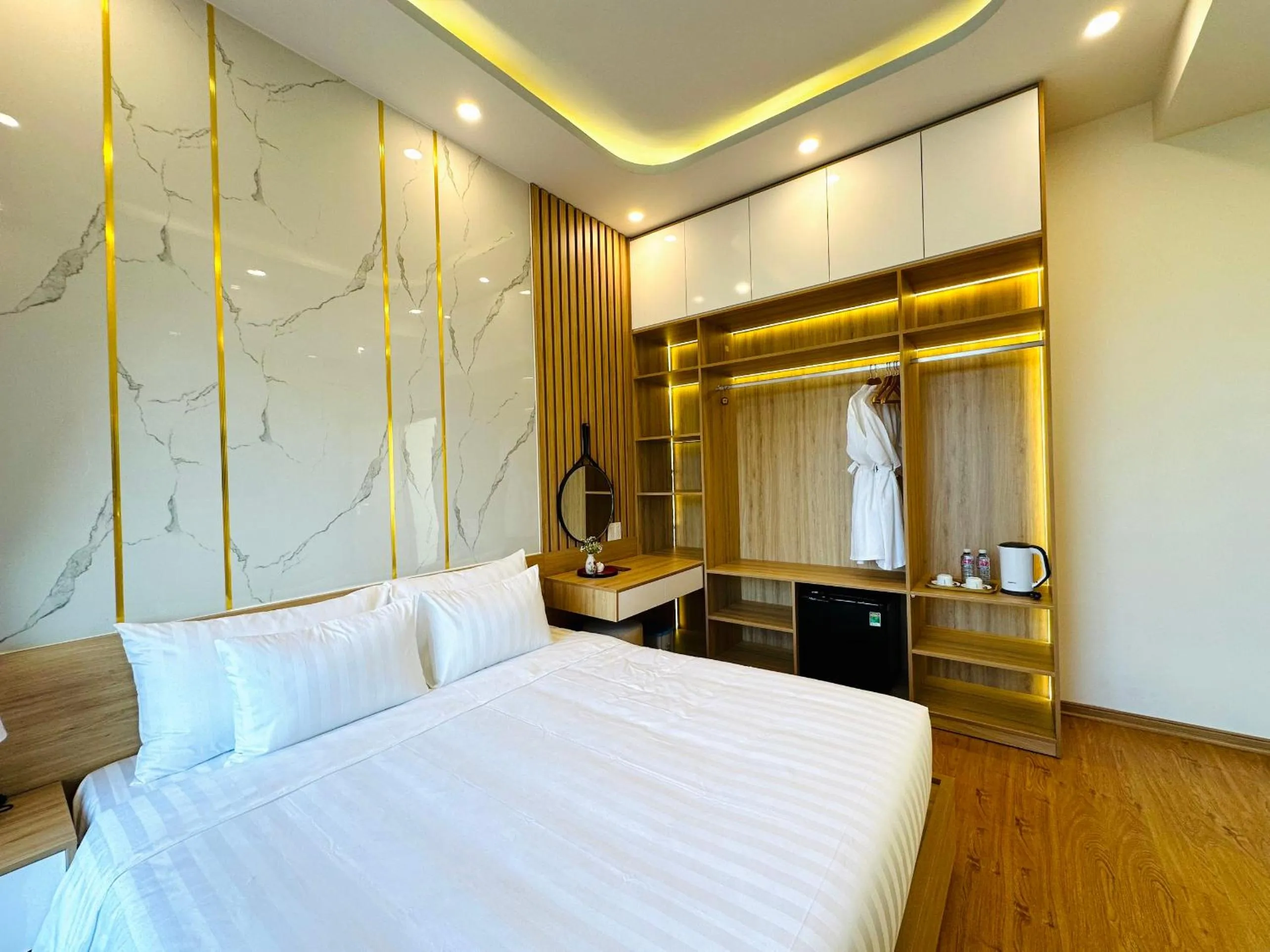 Bed in Mint Hoi An Villa