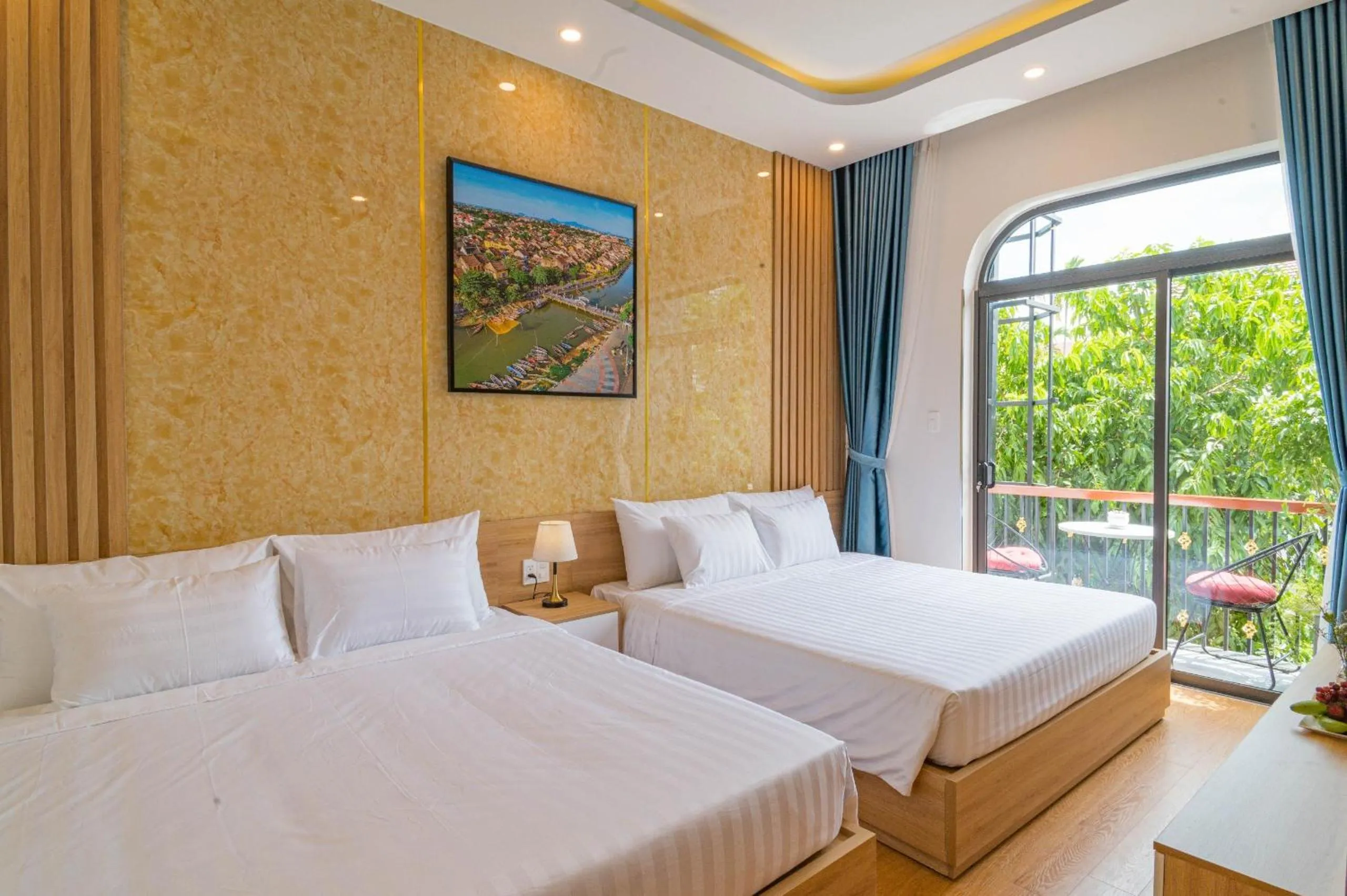 Bed in Mint Hoi An Villa