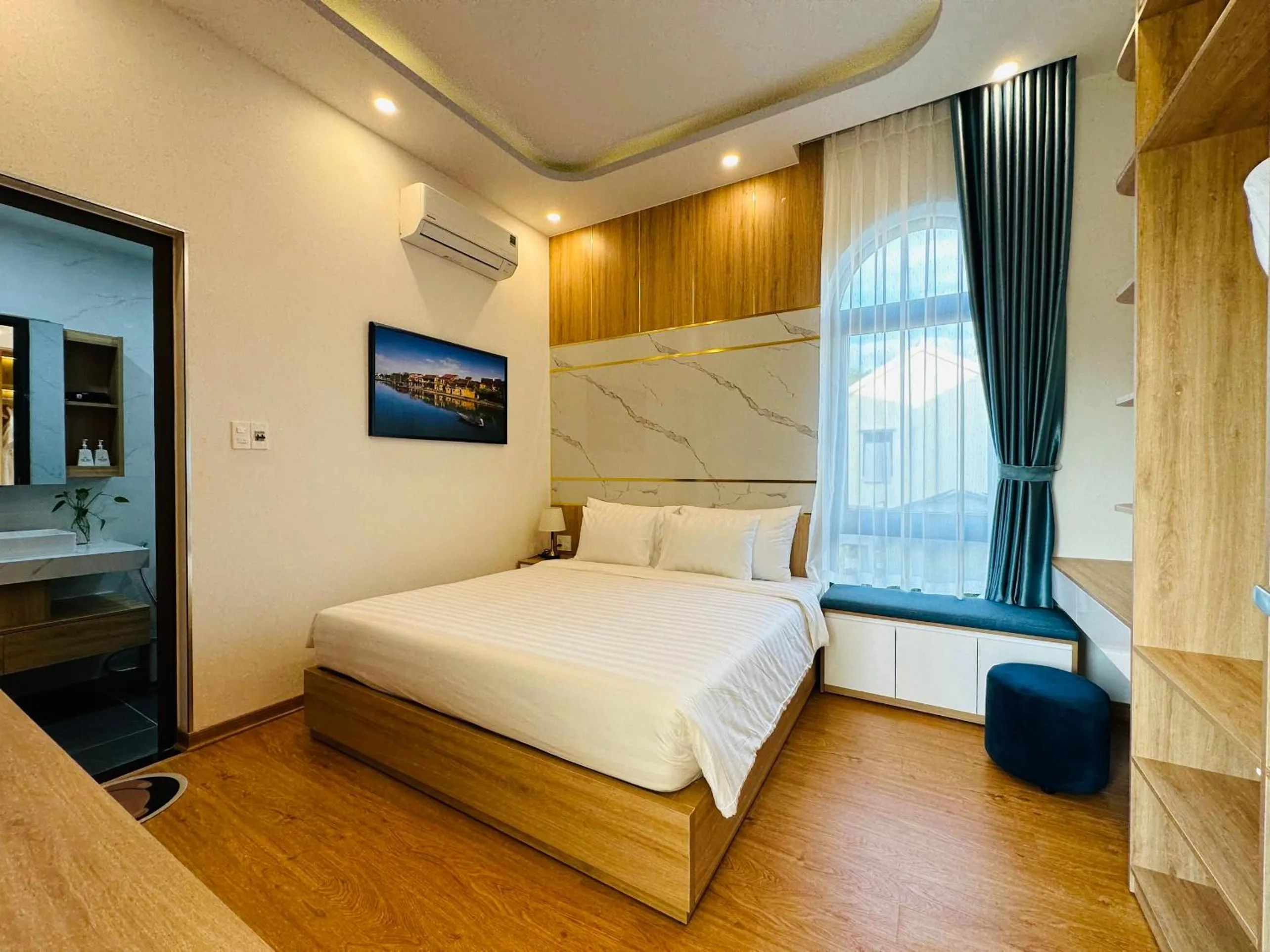 Bed in Mint Hoi An Villa