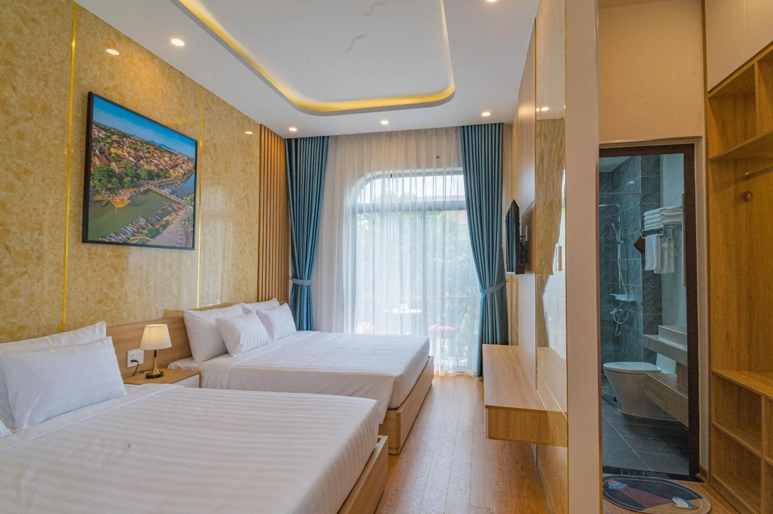 Bed in Mint Hoi An Villa