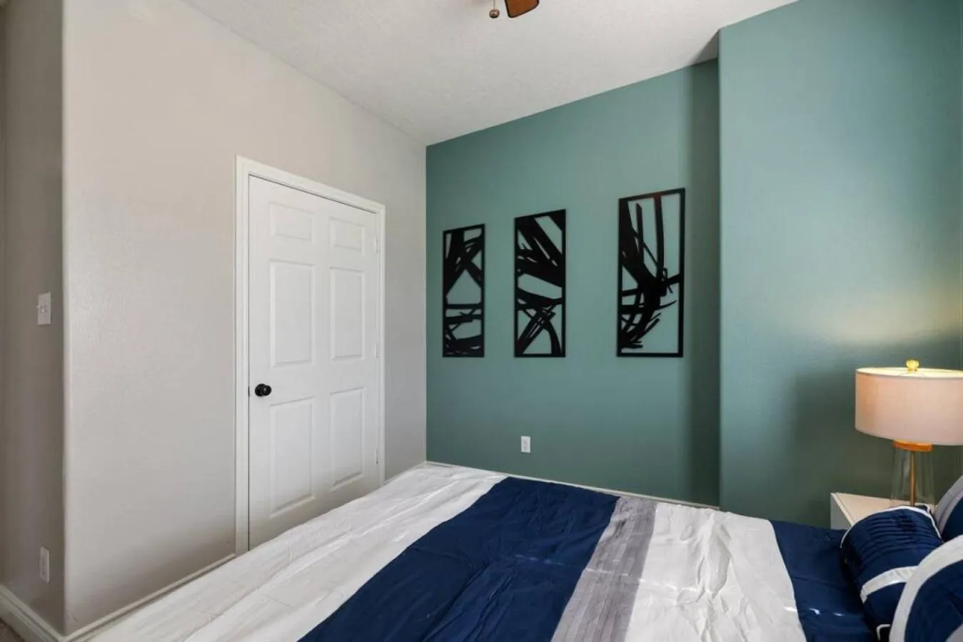 Bedroom, Bed in Modern 6 Bedroom with Tons of Games