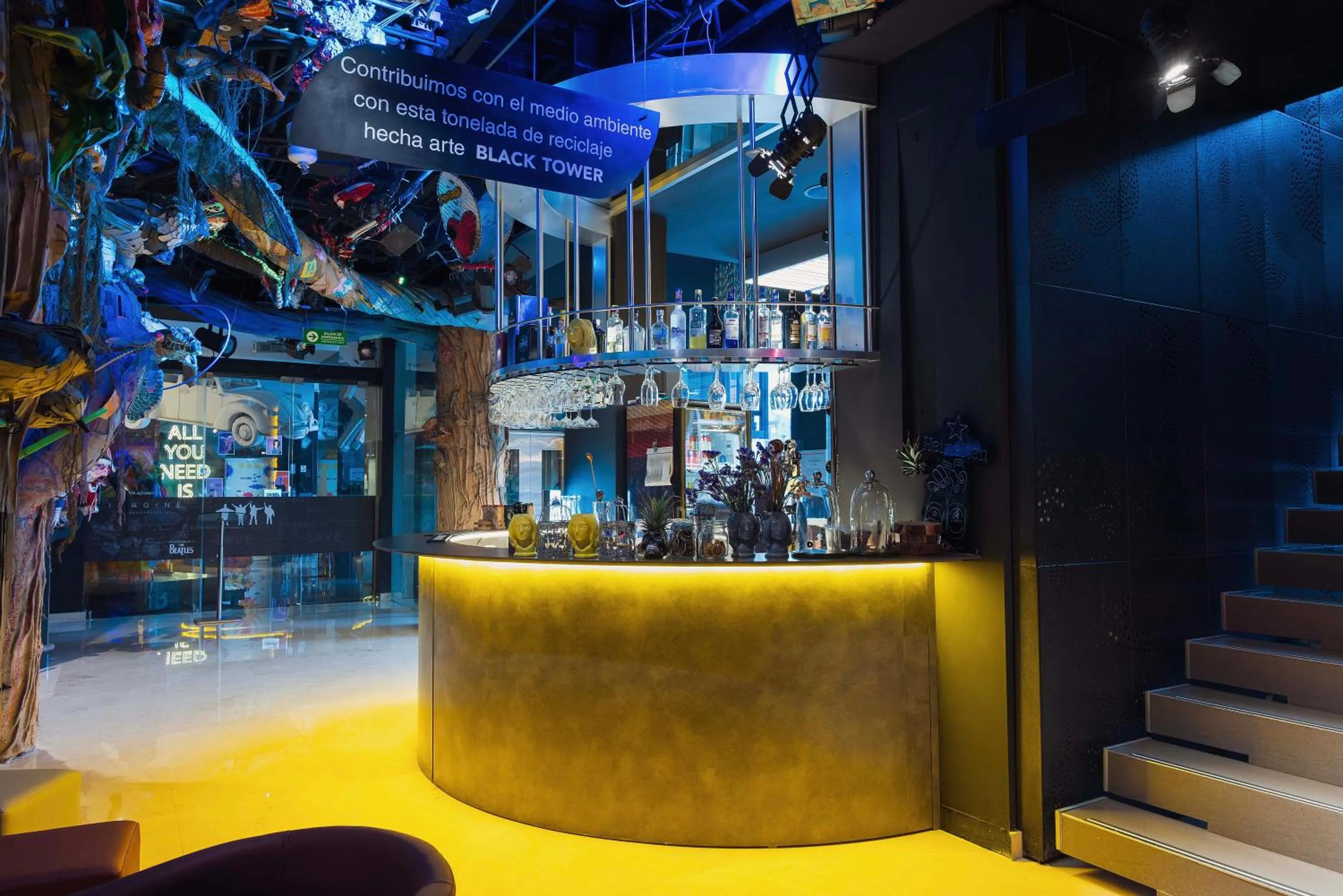 Lobby or reception in Hotel Black Tower Premium