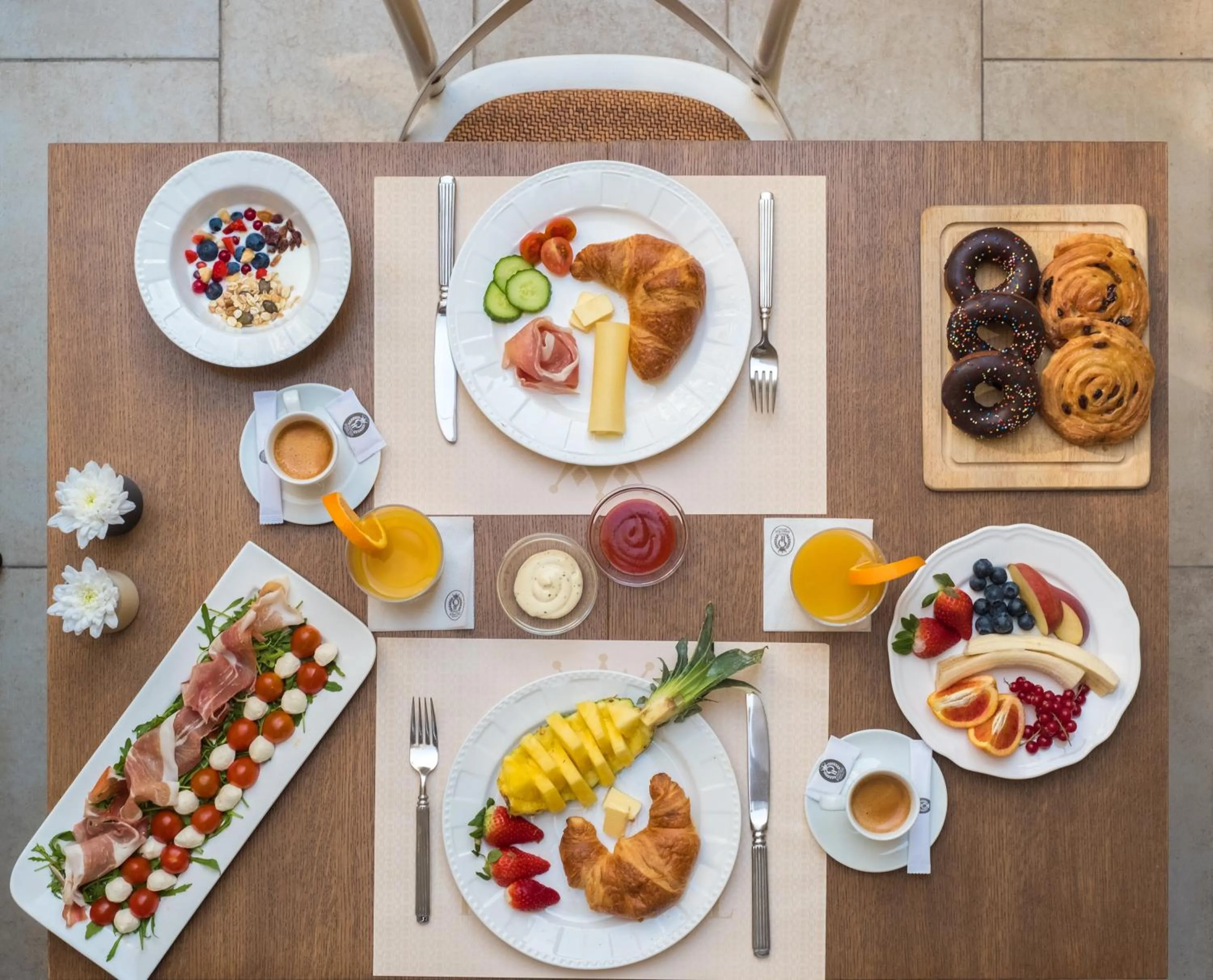 Breakfast in Prince Hall