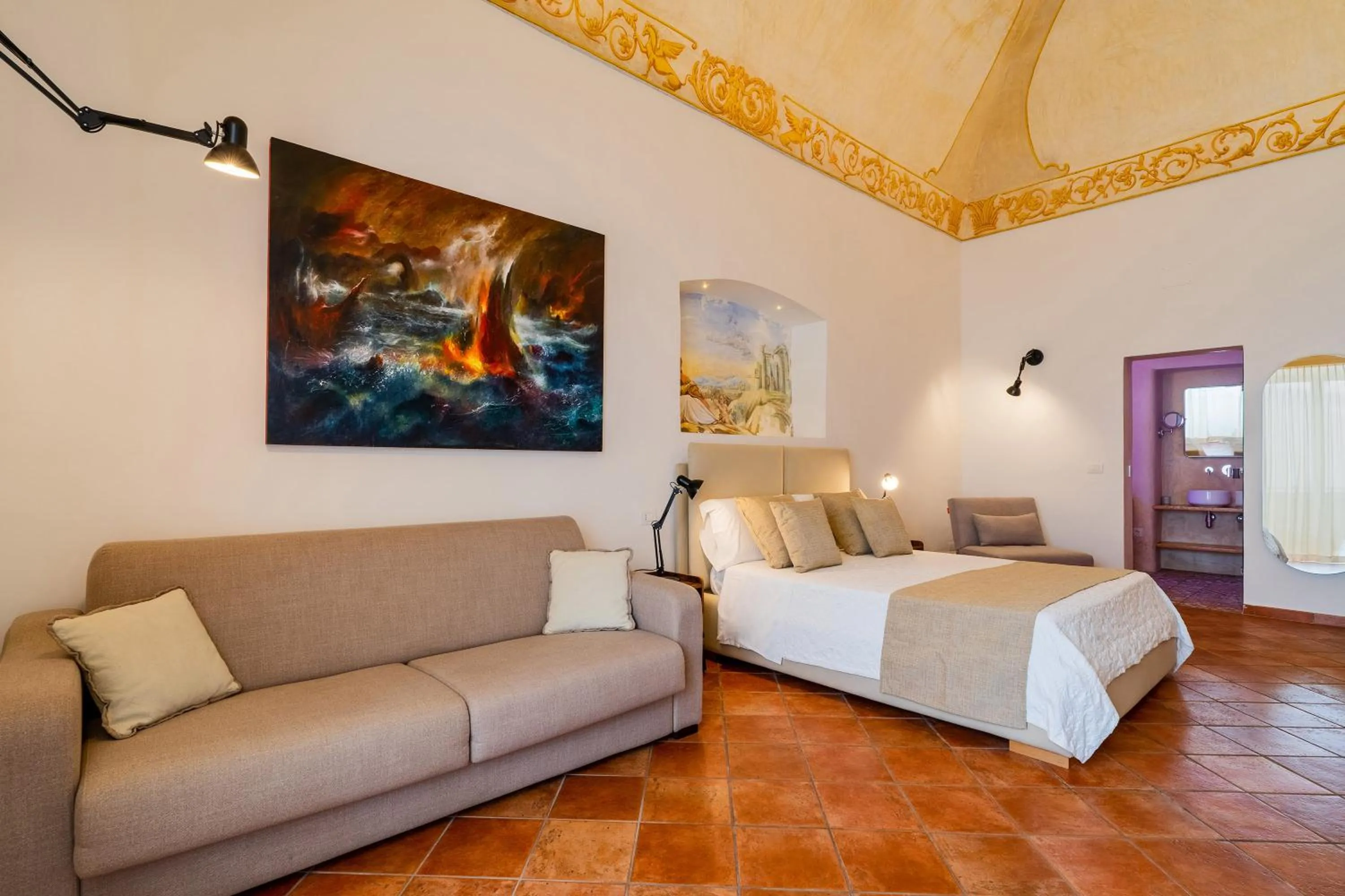 Bed in Corte Patitari - by Patitari Suites