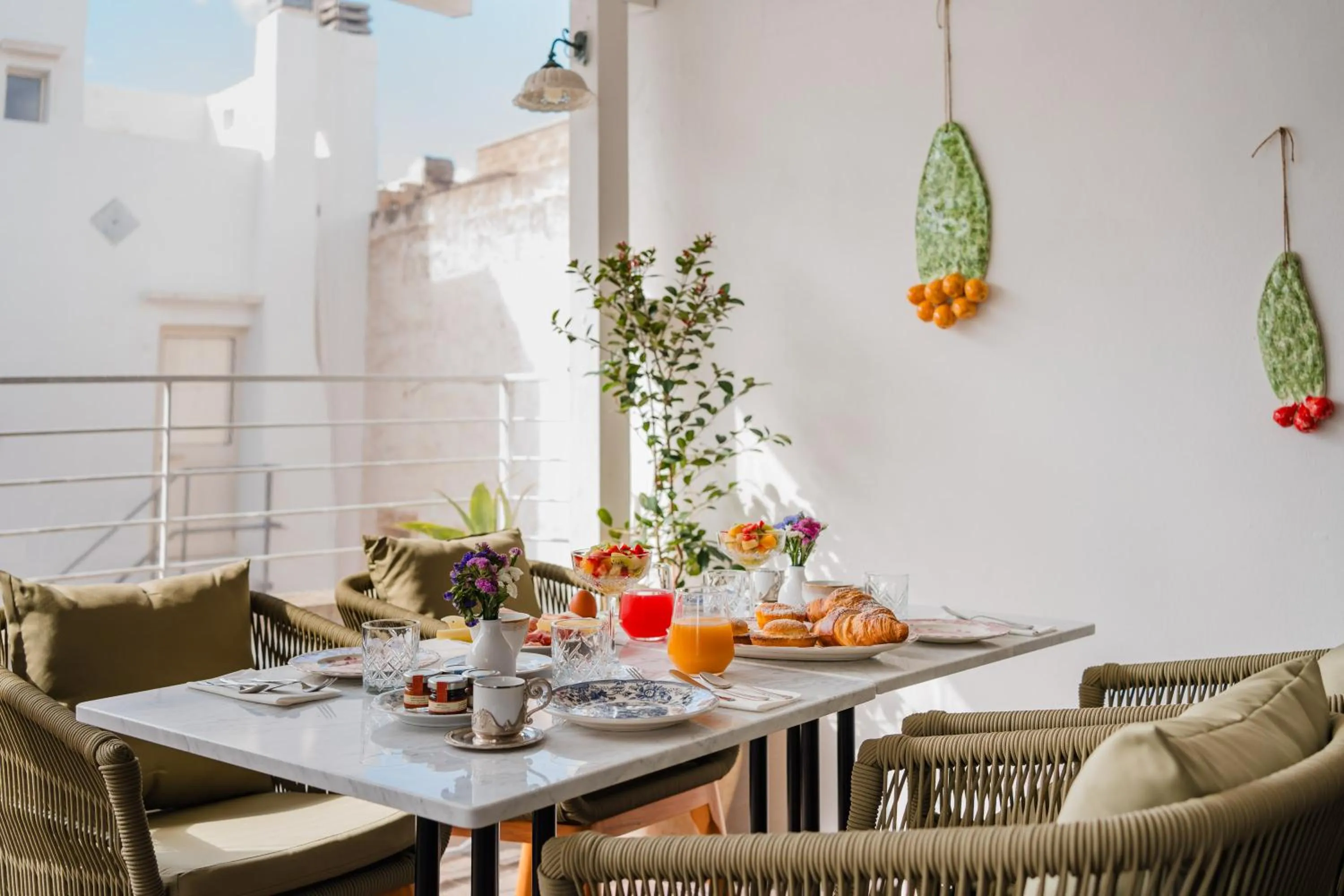 Balcony/Terrace in Corte Patitari - by Patitari Suites