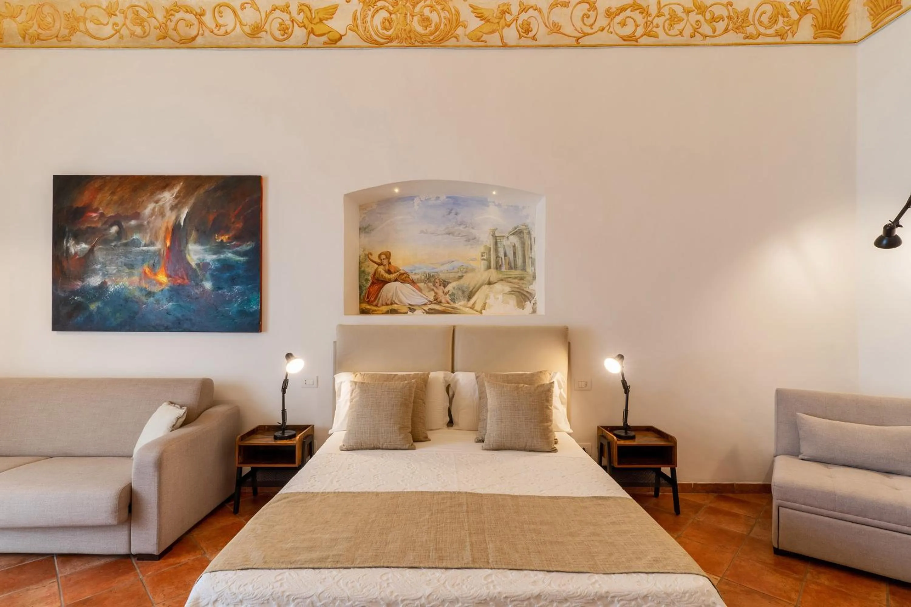 Bed in Corte Patitari - by Patitari Suites
