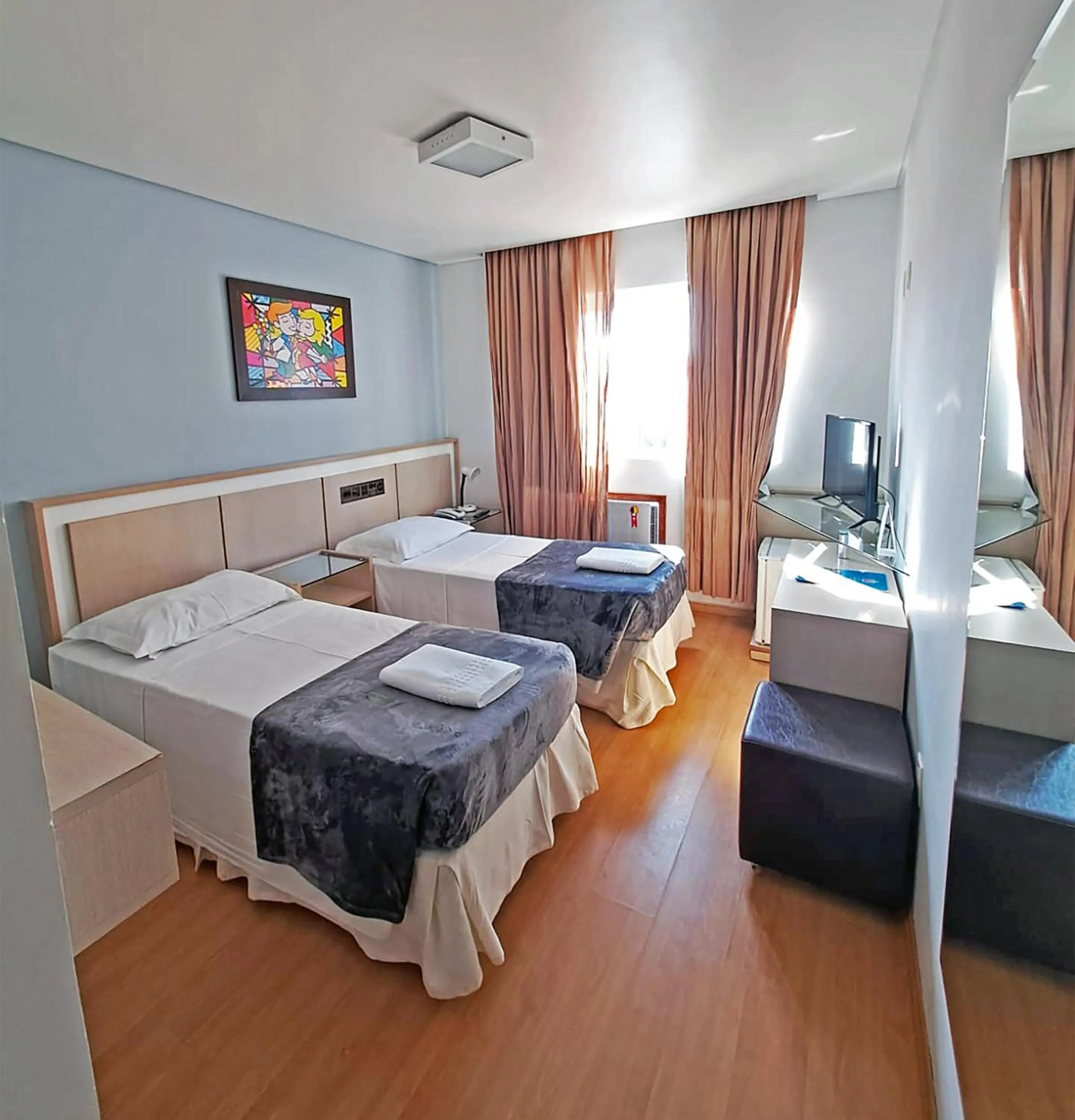 Bed in Torre Sol Hotel & Eventos