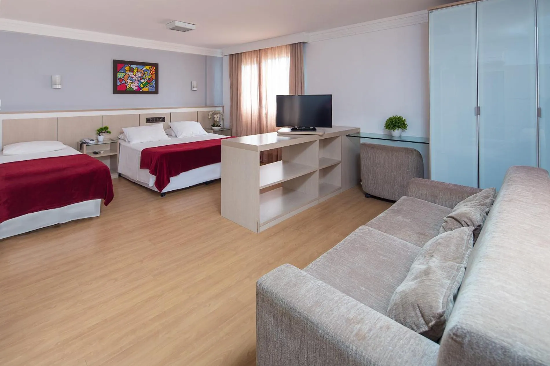 Bed in Torre Sol Hotel & Eventos