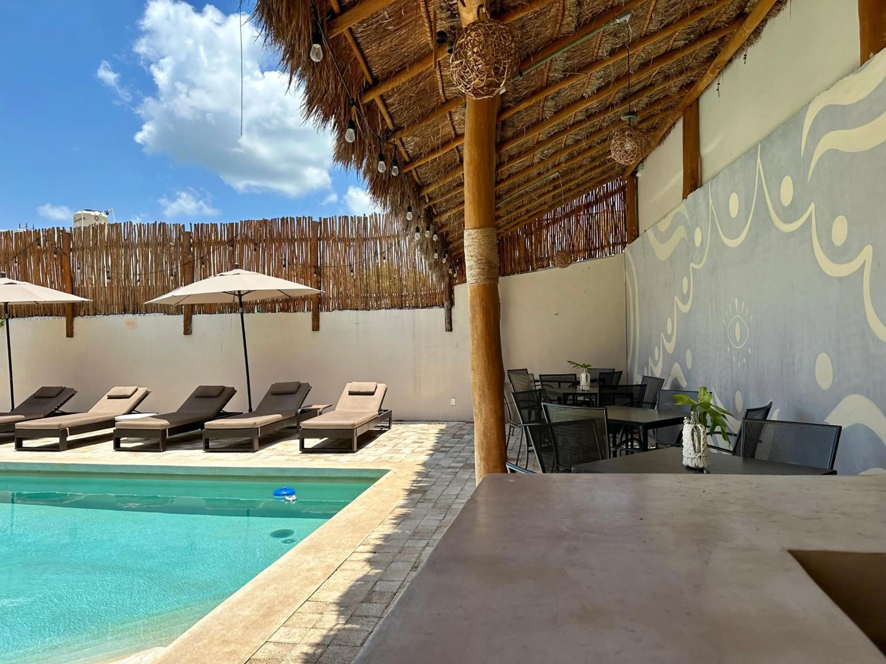 Swimming pool in Pachamaya Holistic Wellness & Spa