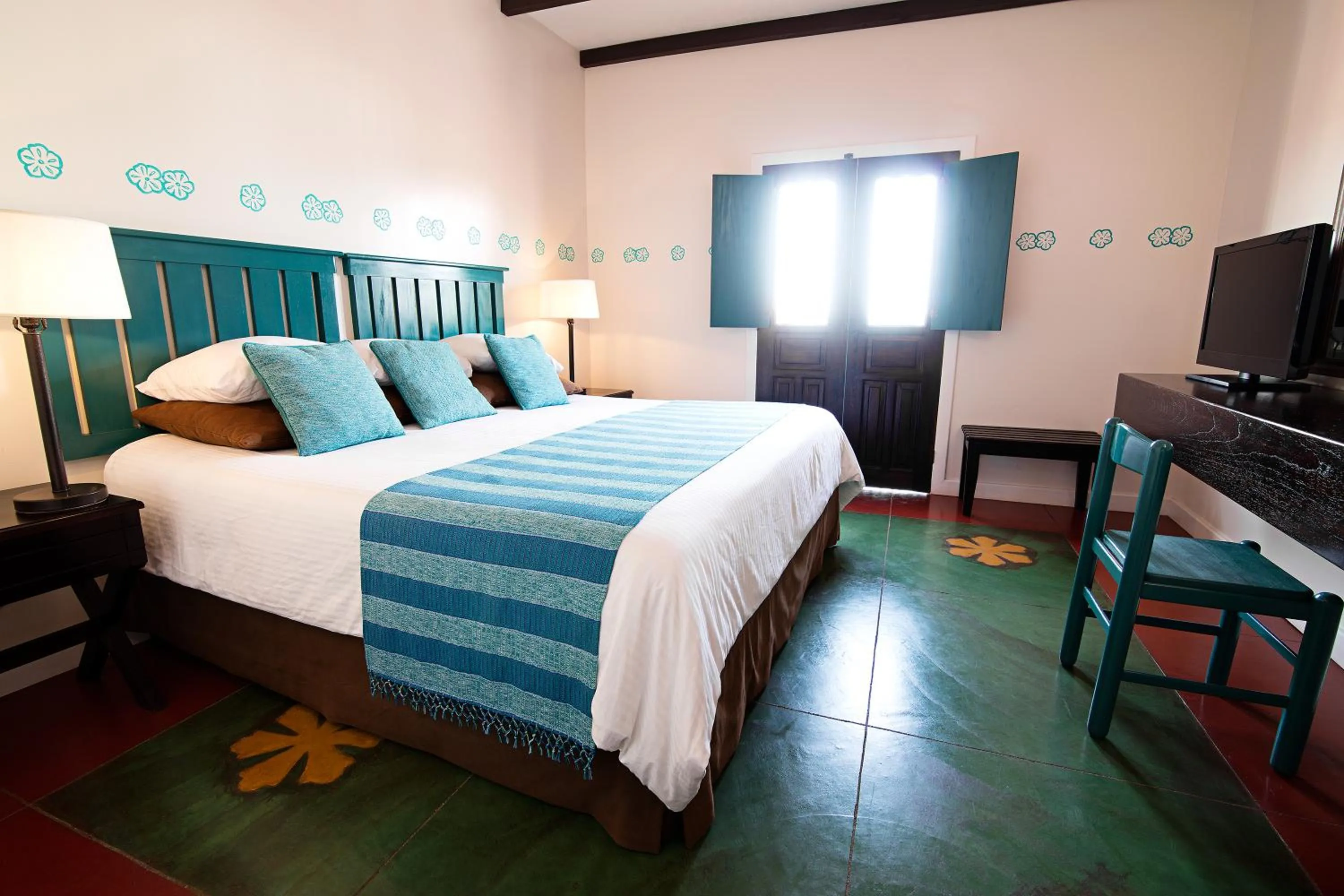 Bed in Hotel Isla de Flores