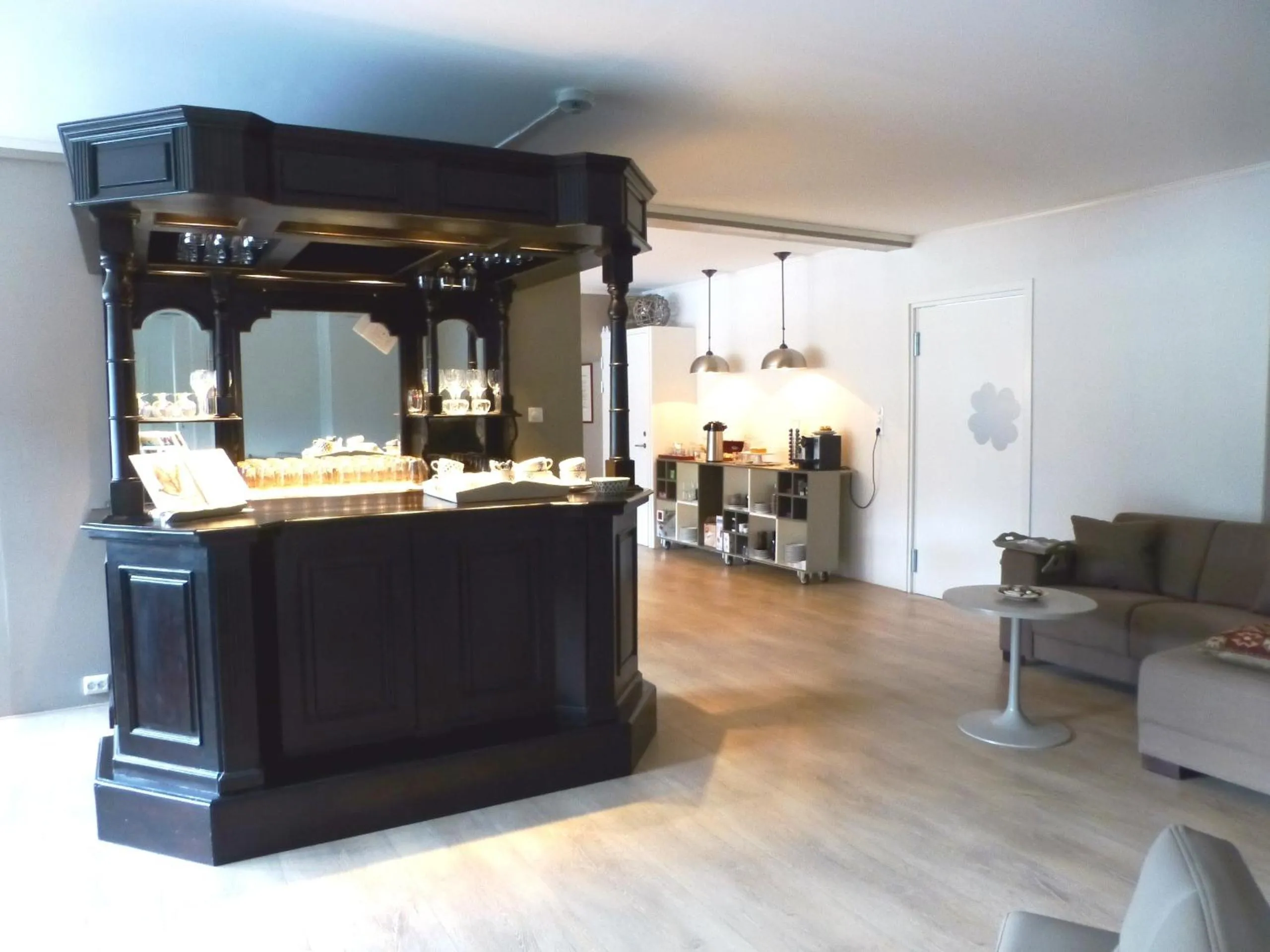 Lounge or bar in Løvheim Gjestehus