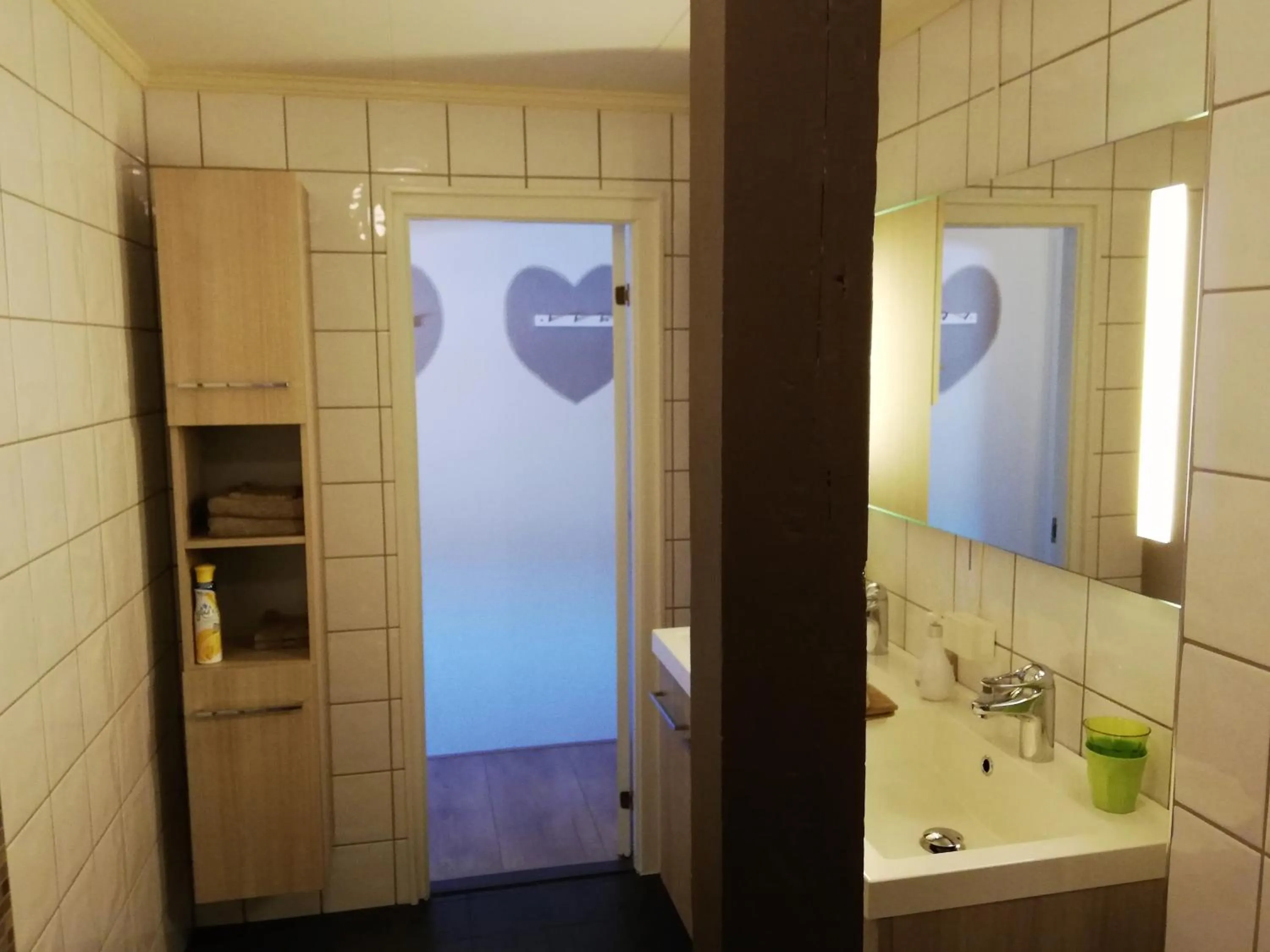 Bathroom in Løvheim Gjestehus
