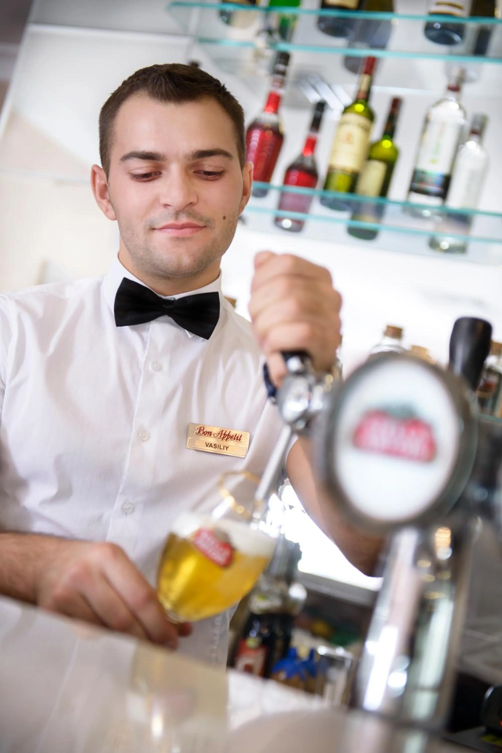 People in BonApart Hotel by UHM