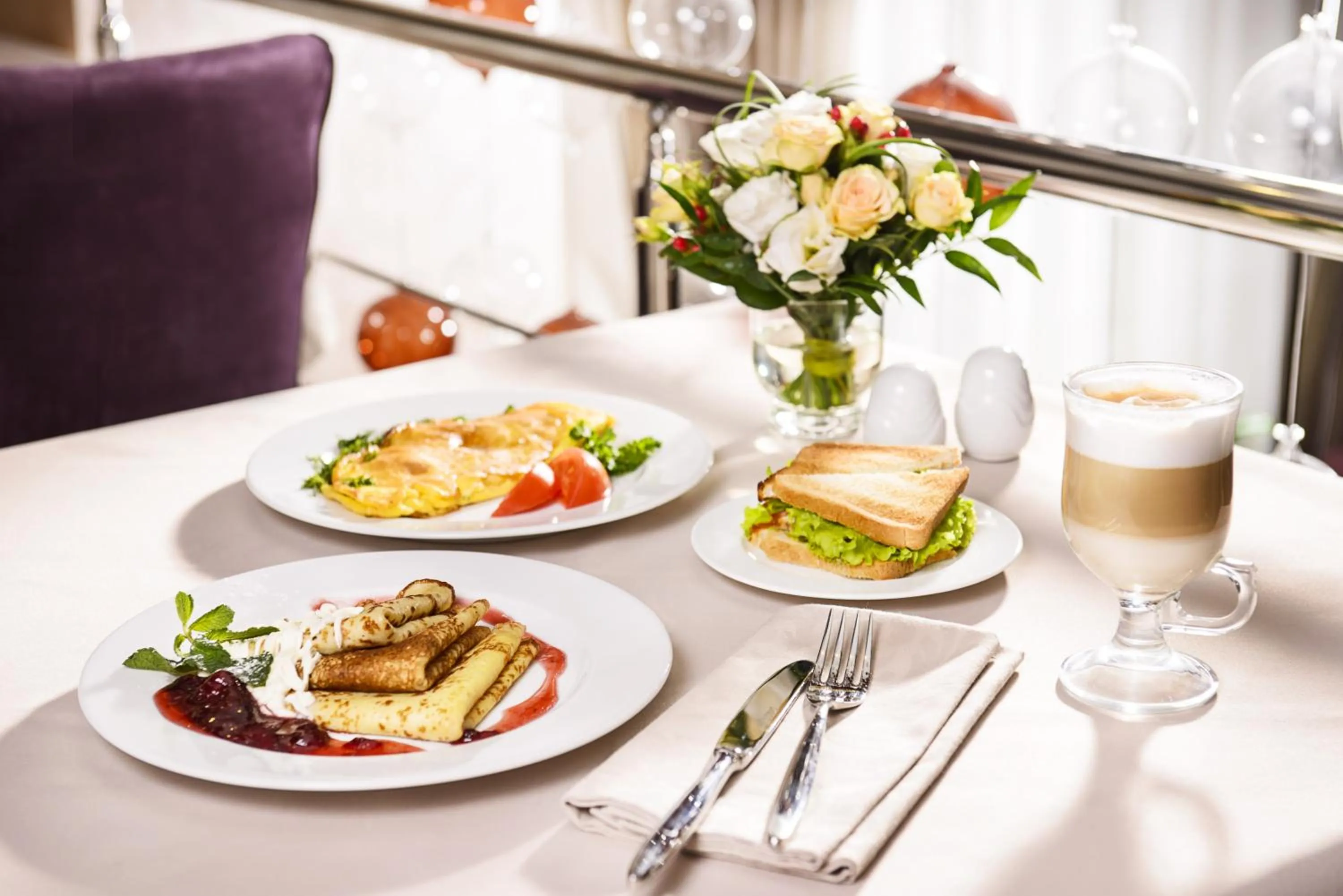 Continental breakfast in BonApart Hotel by UHM