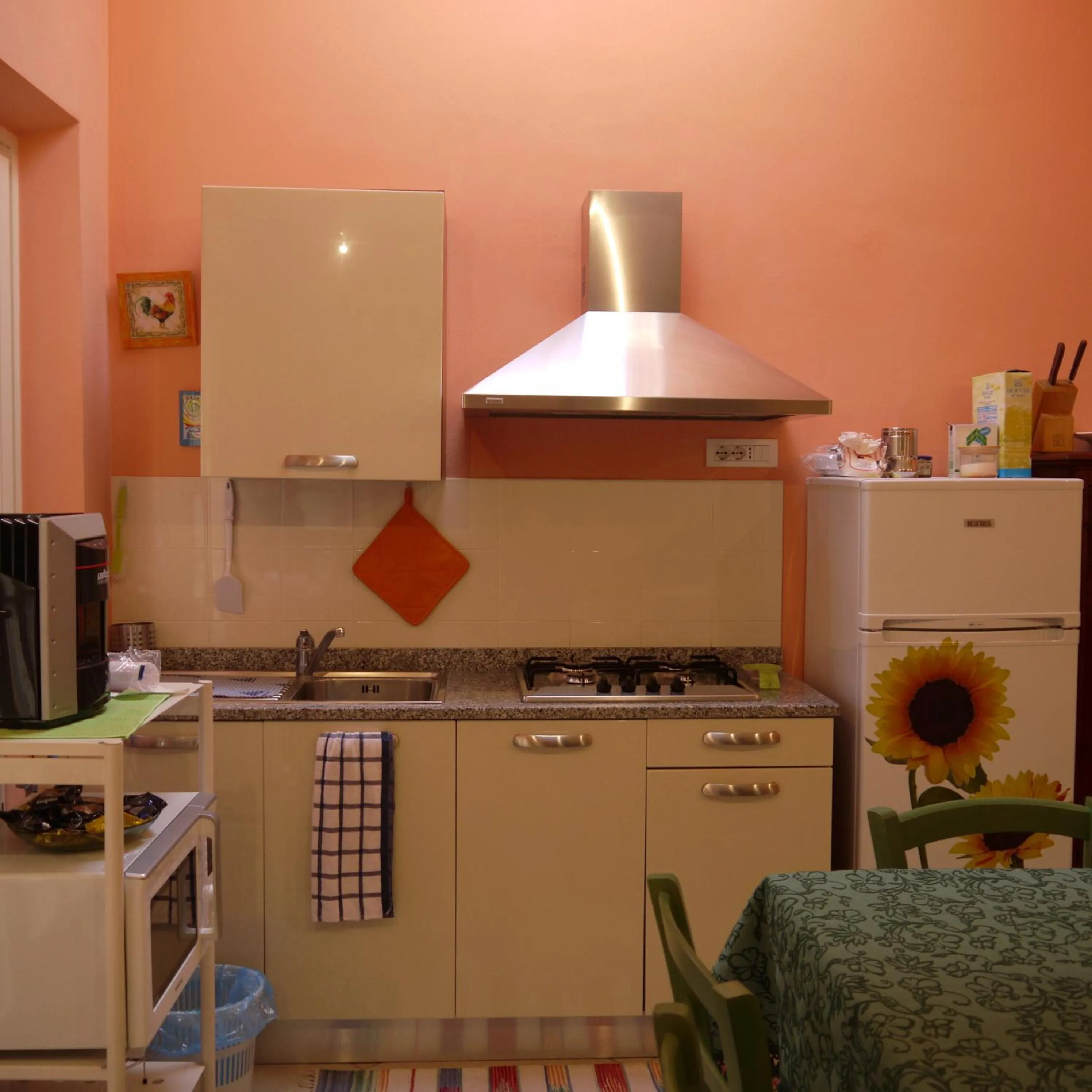 Communal kitchen in Corte Capitani