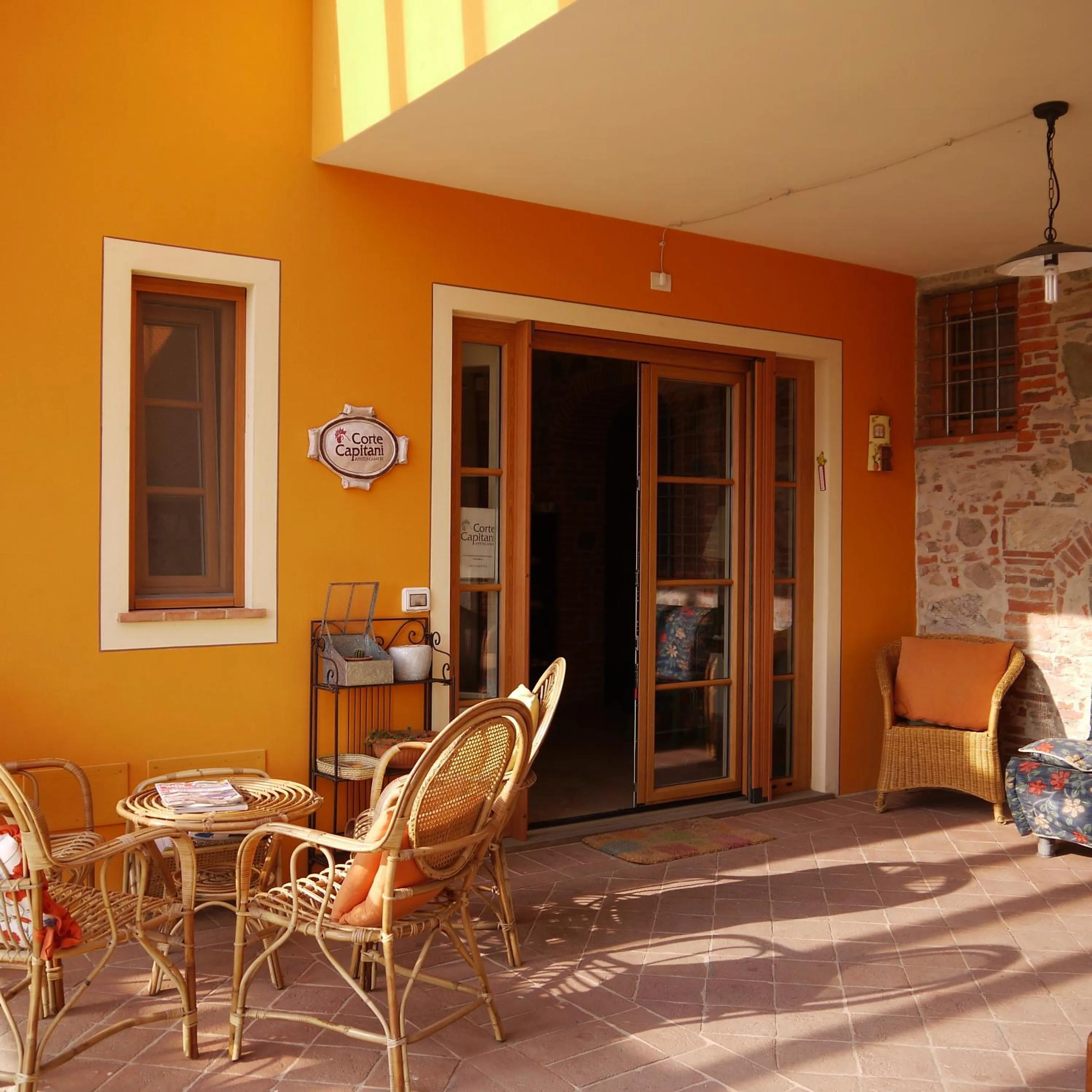 Facade/entrance in Corte Capitani