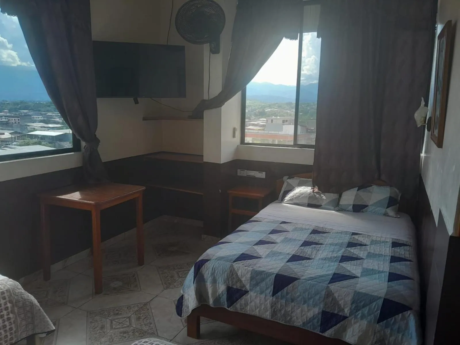 Bed in Hostal Limoncocha