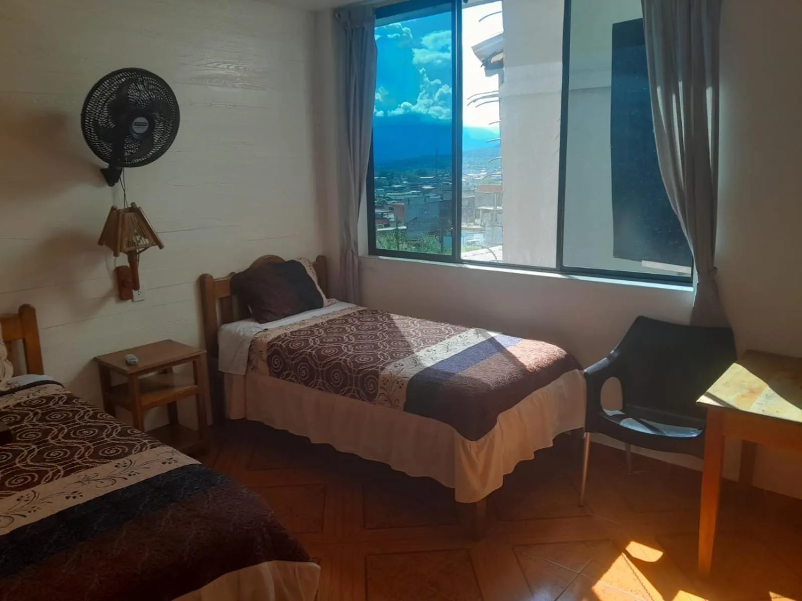 Bed in Hostal Limoncocha