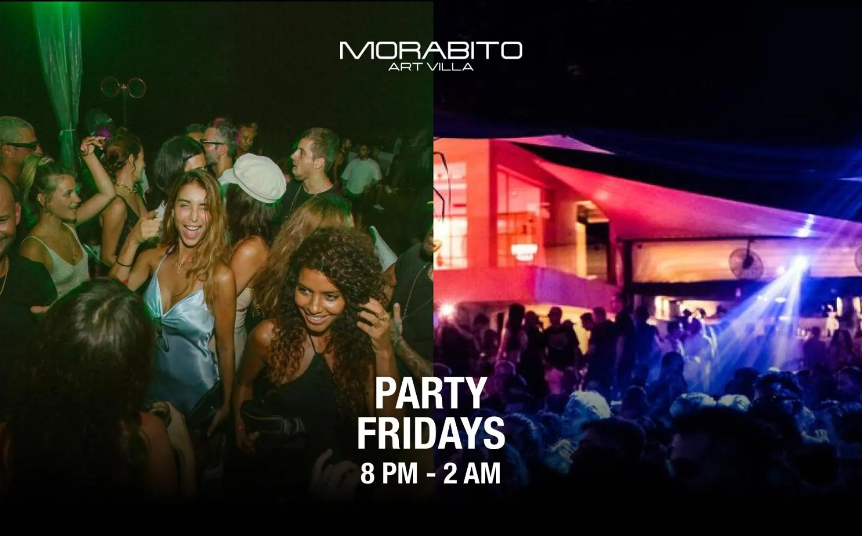 Text overlay in Morabito Art Villa