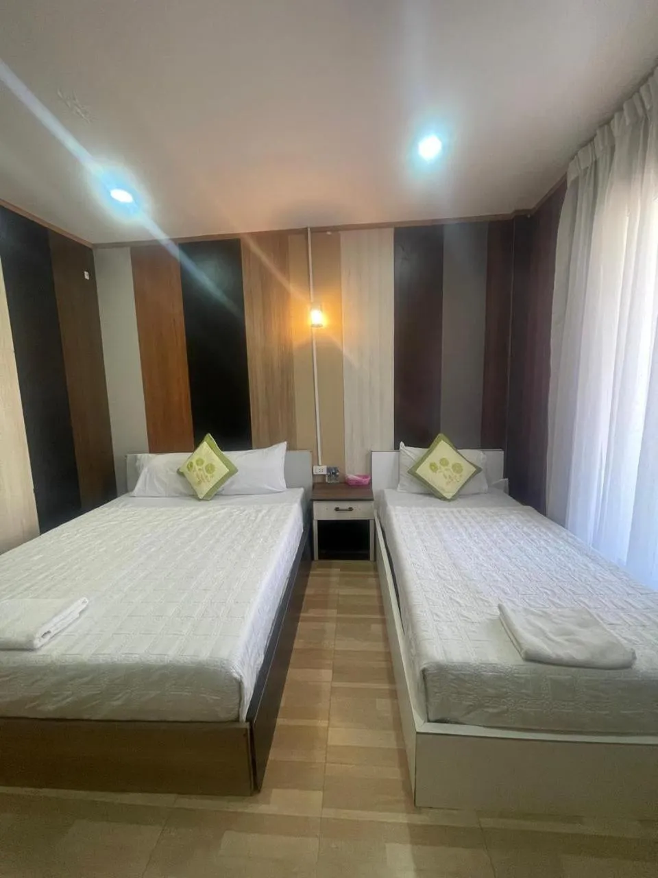 Bed in Vientiane Star Hotel