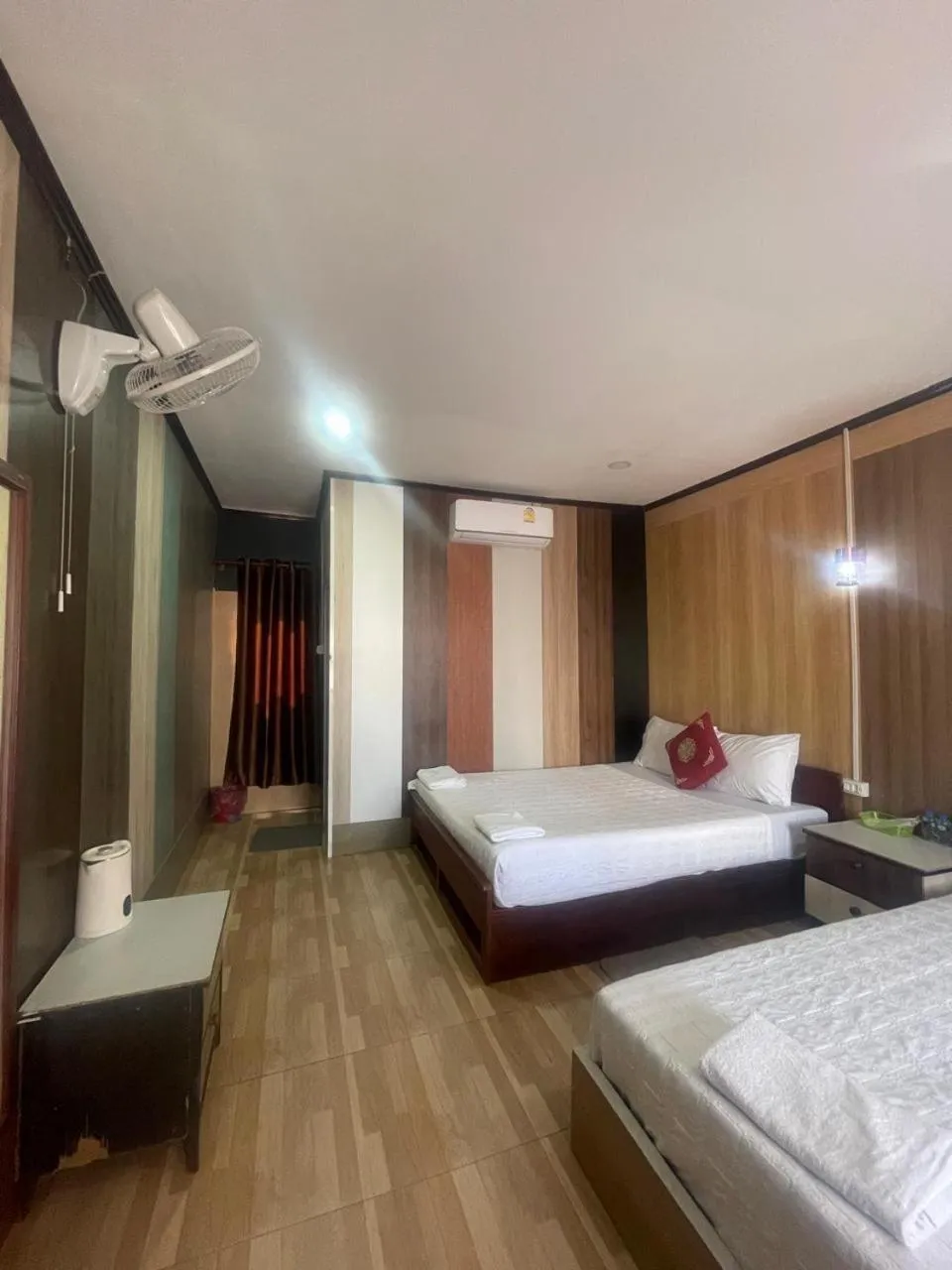 Bed in Vientiane Star Hotel