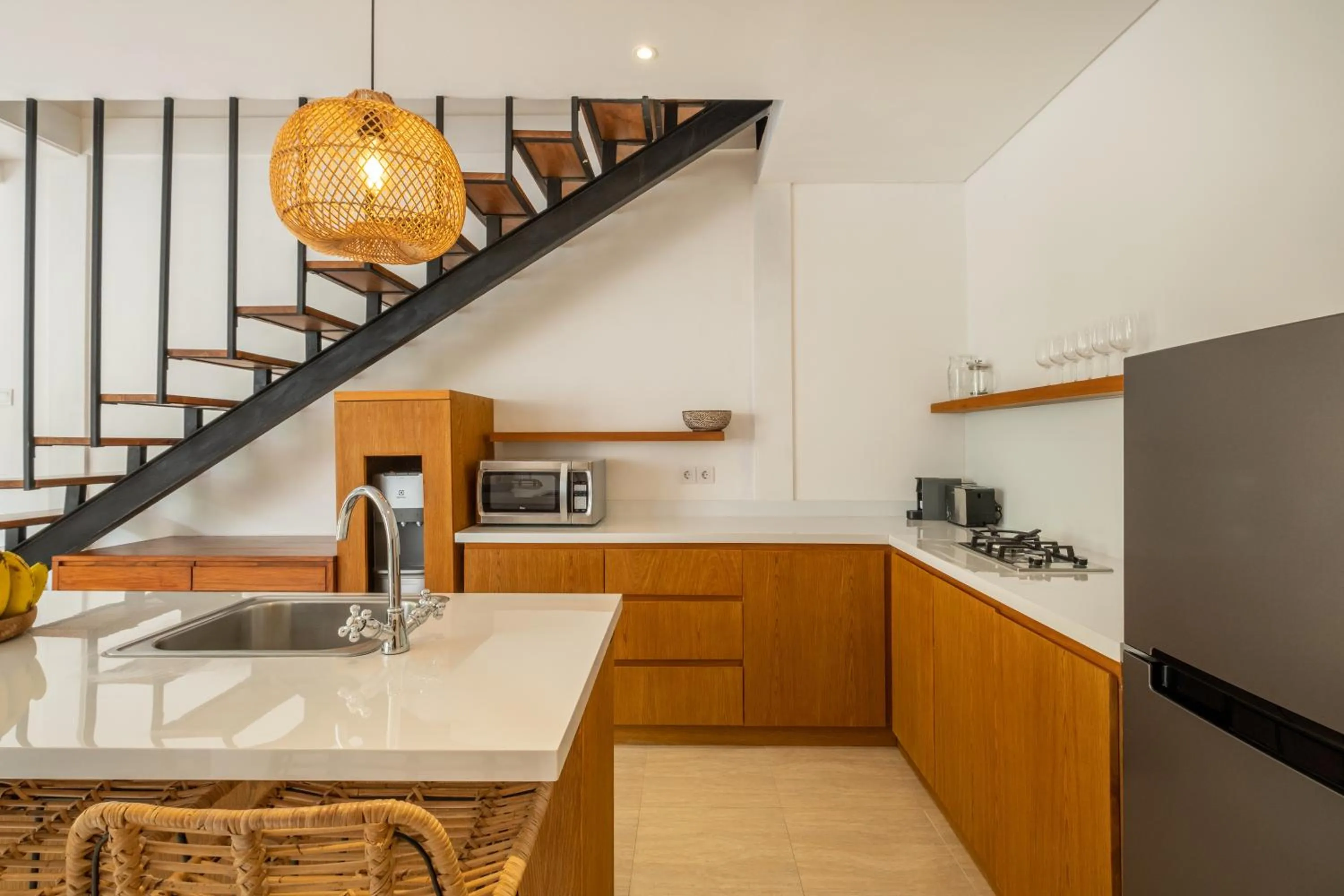 Kitchen or kitchenette in Villa Isola Gallinara